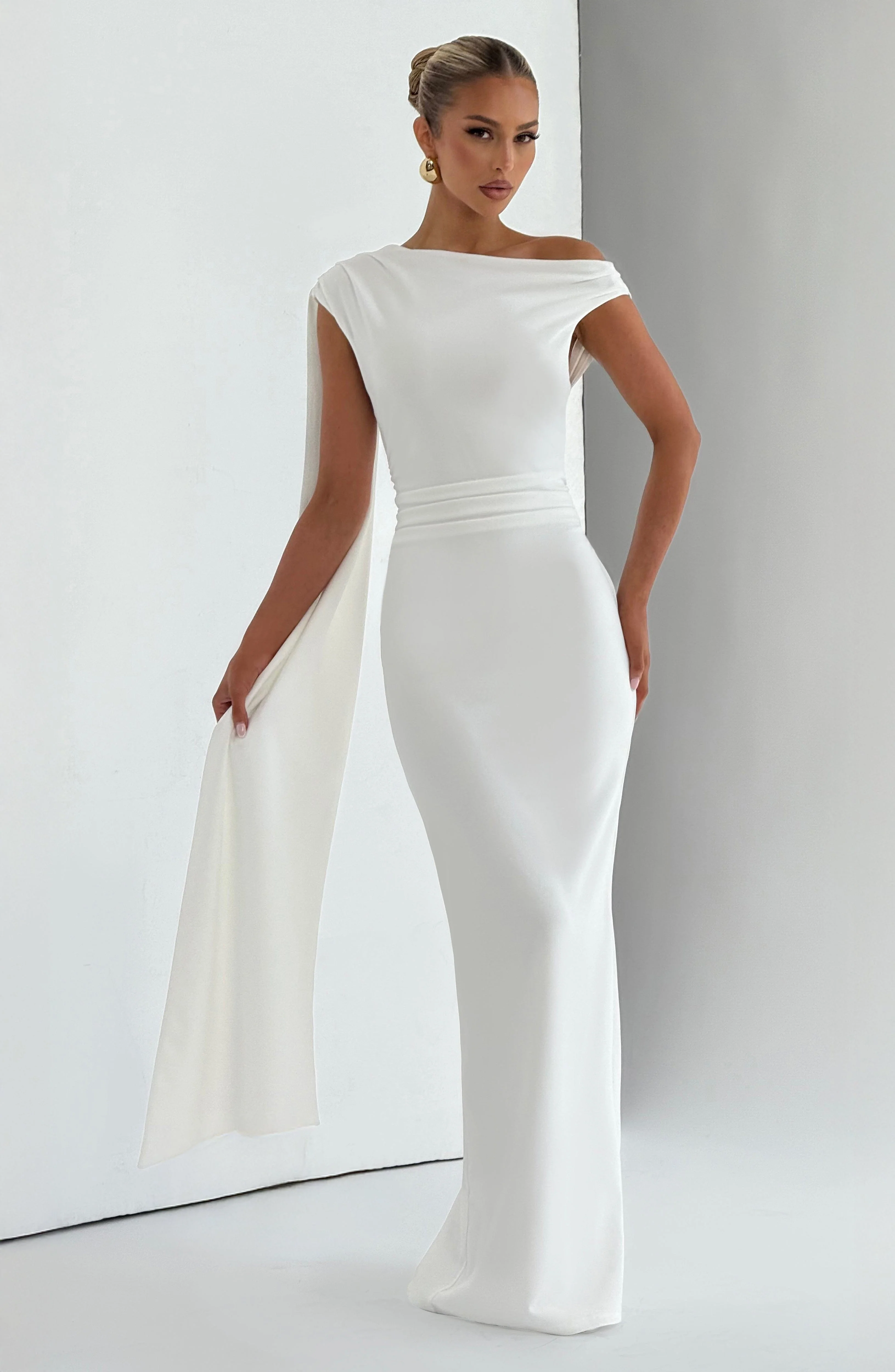 Kylie Maxi Dress - Ivory - Image 5