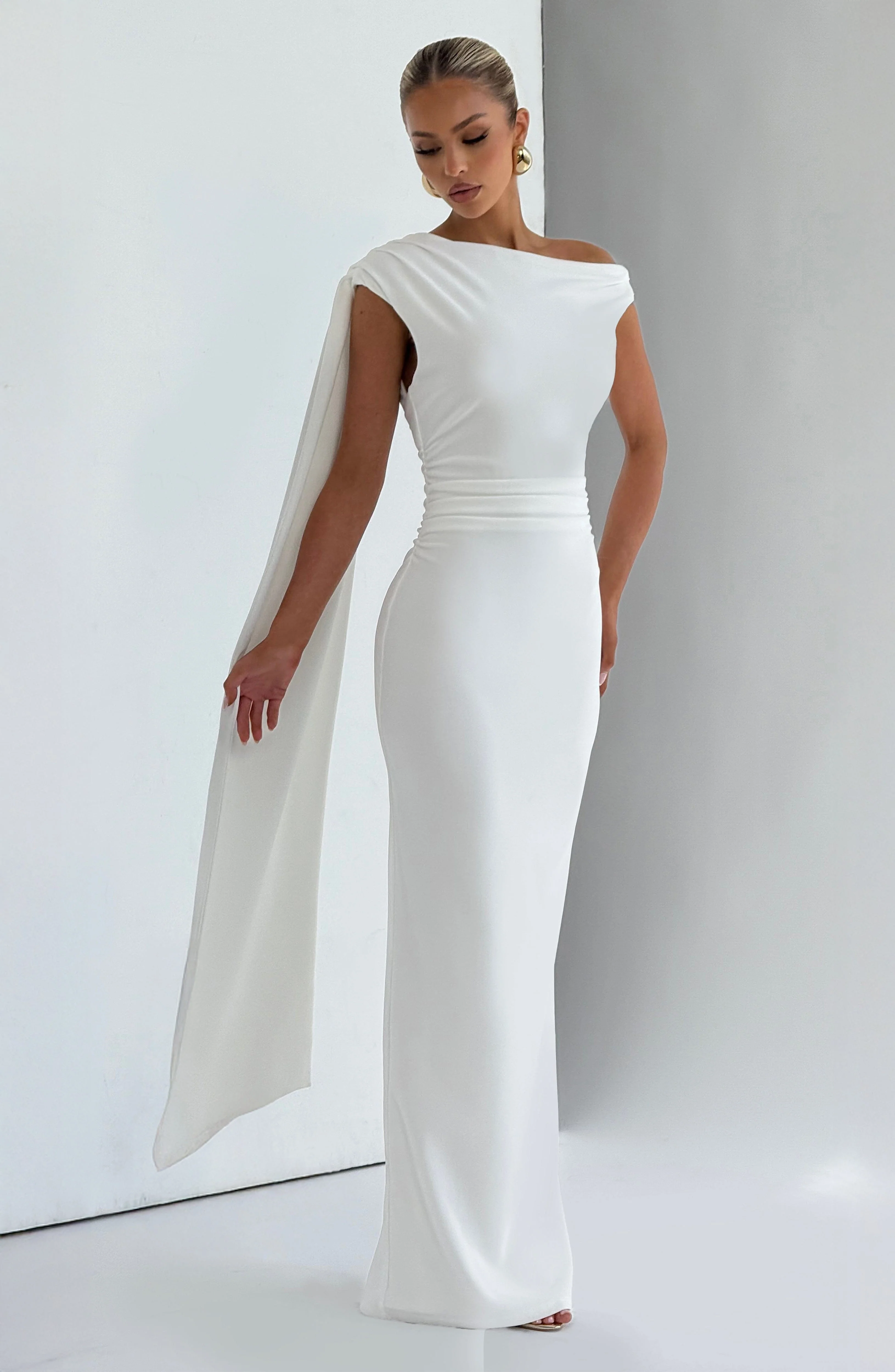 Kylie Maxi Dress - Ivory - Image 6