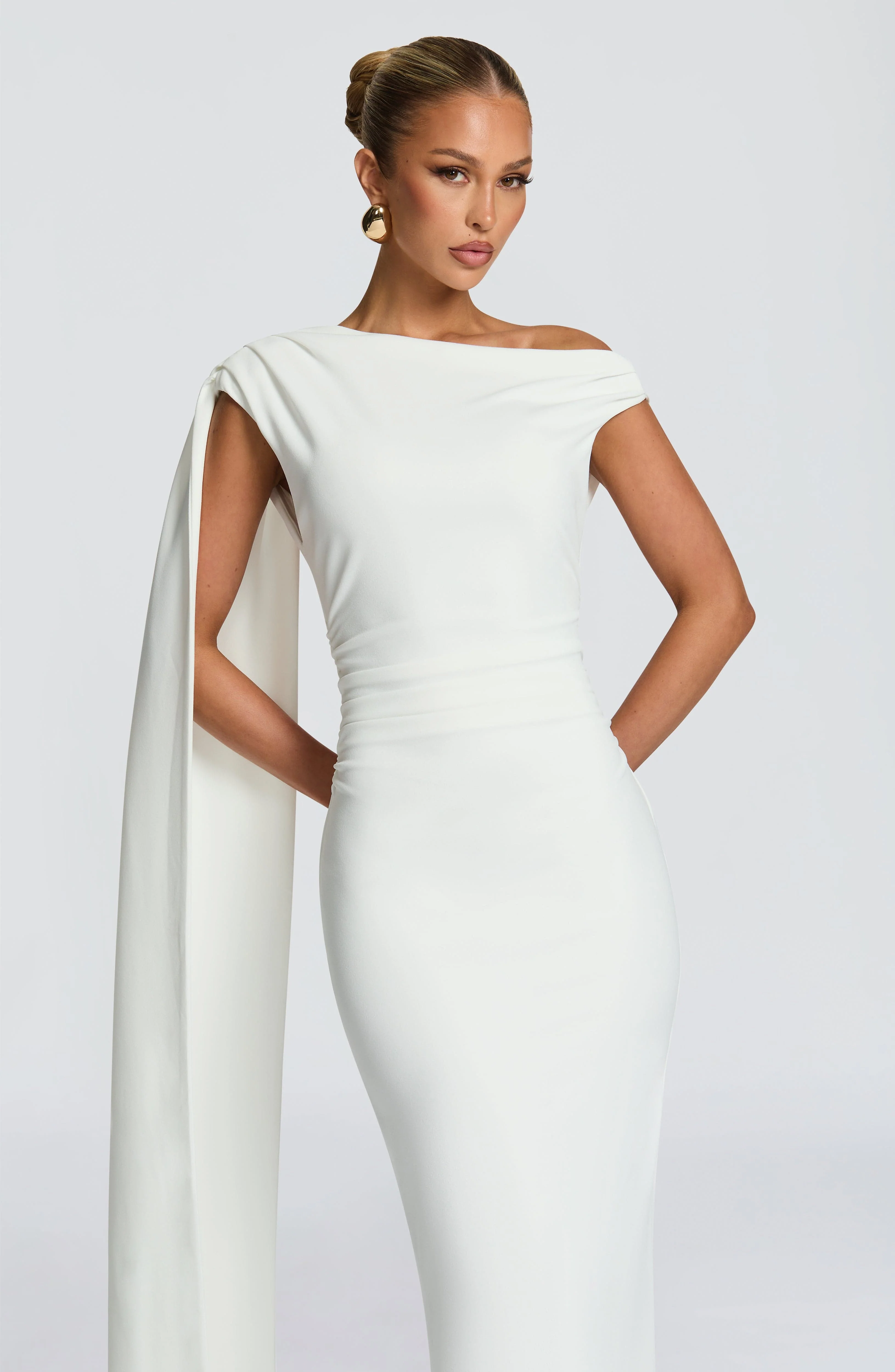 Kylie Maxi Dress - Ivory - Image 7