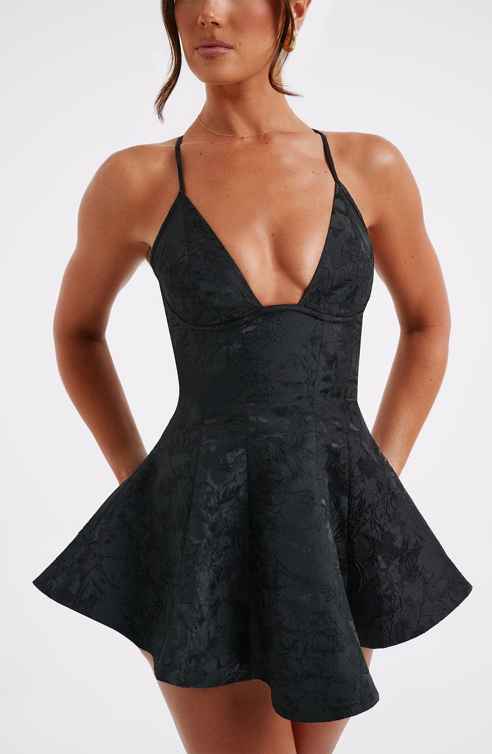 Leila Playsuit - Black - Image 4