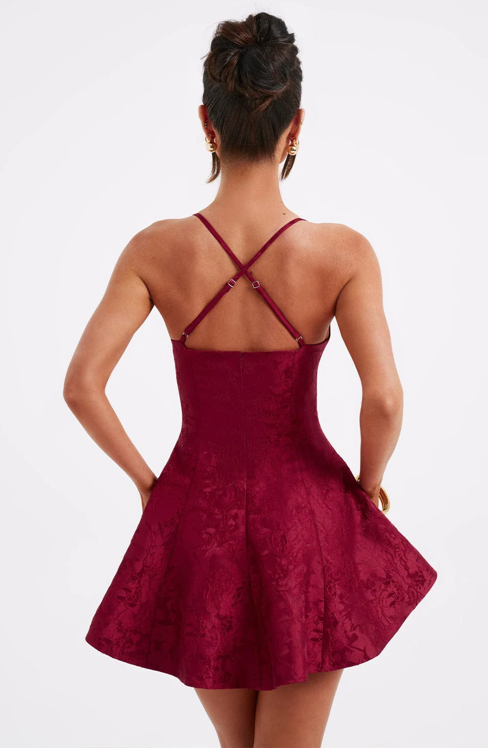 Leila Playsuit - Red - Image 3
