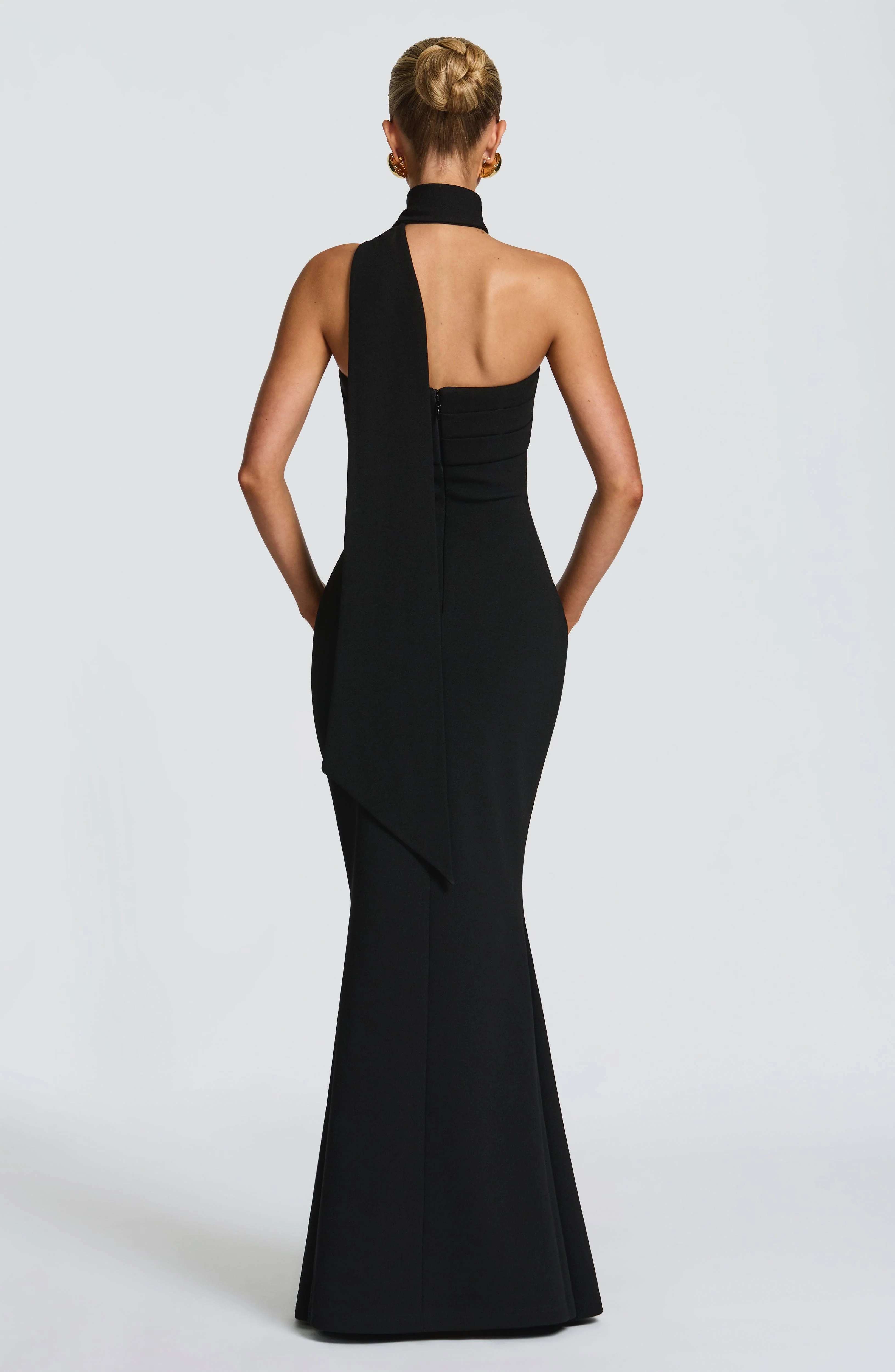 Leura Maxi Dress - Black - Image 3