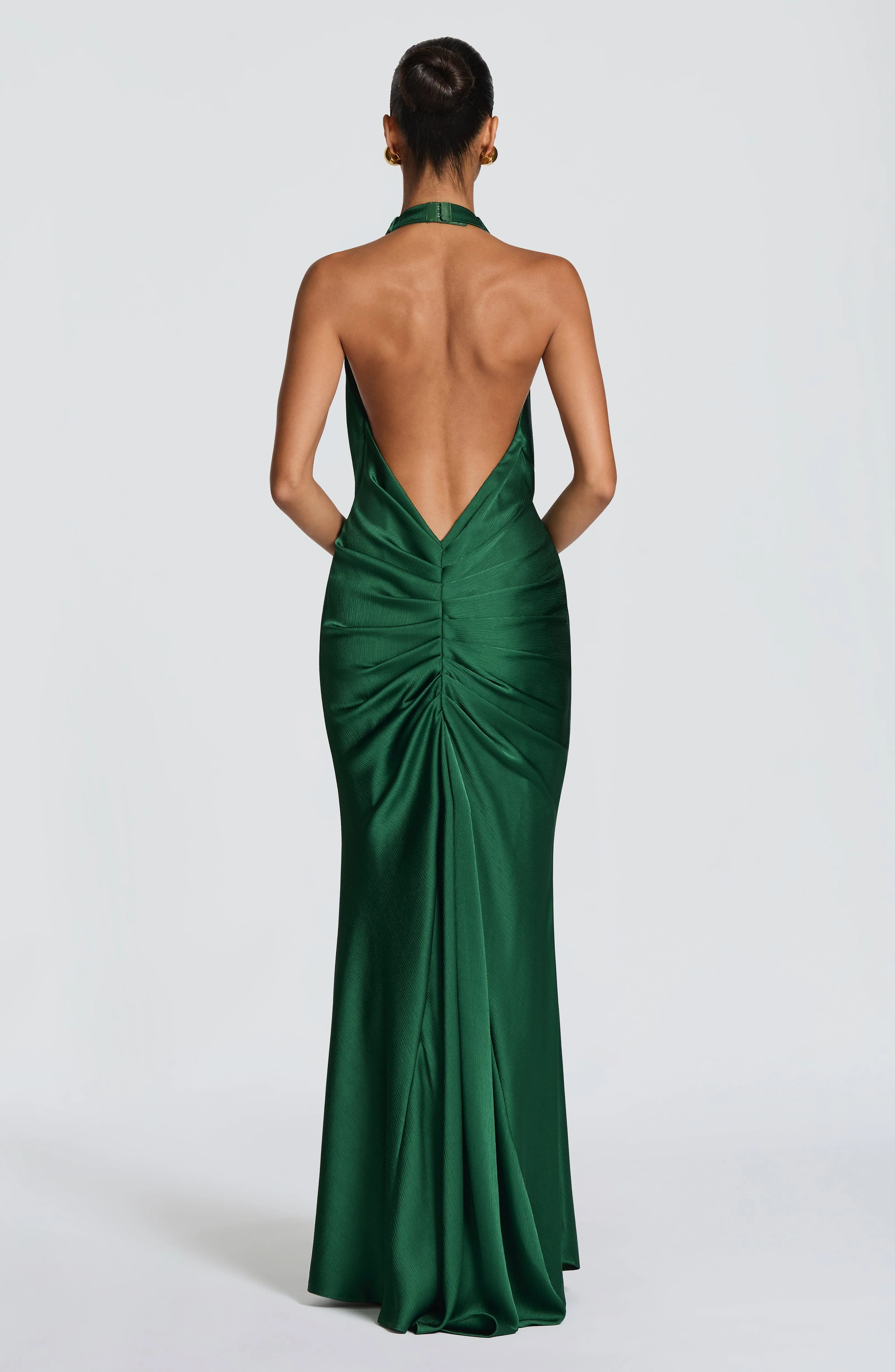 Linette Gown - Emerald - Image 4