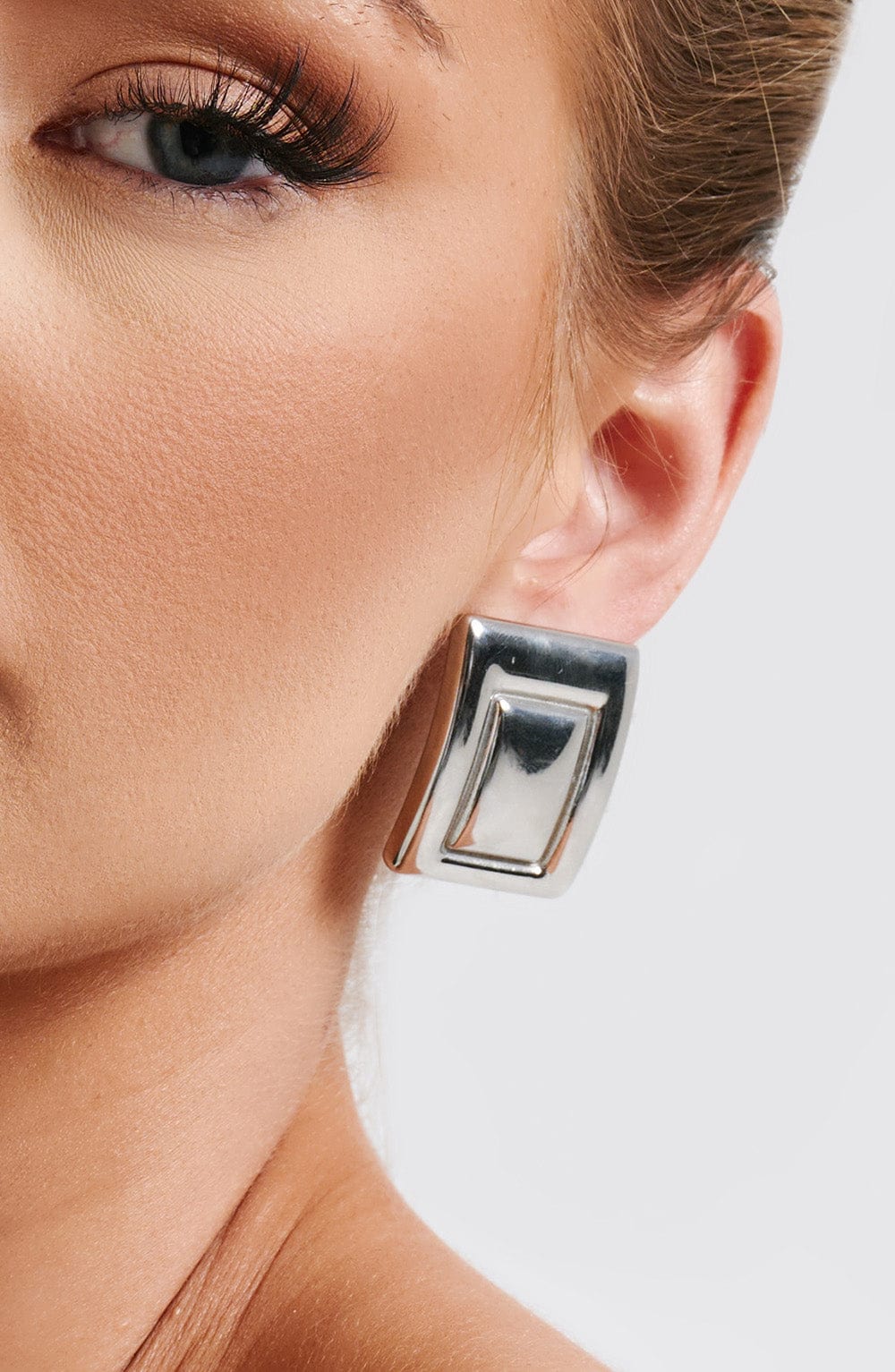 London Earrings - Silver - Image 2