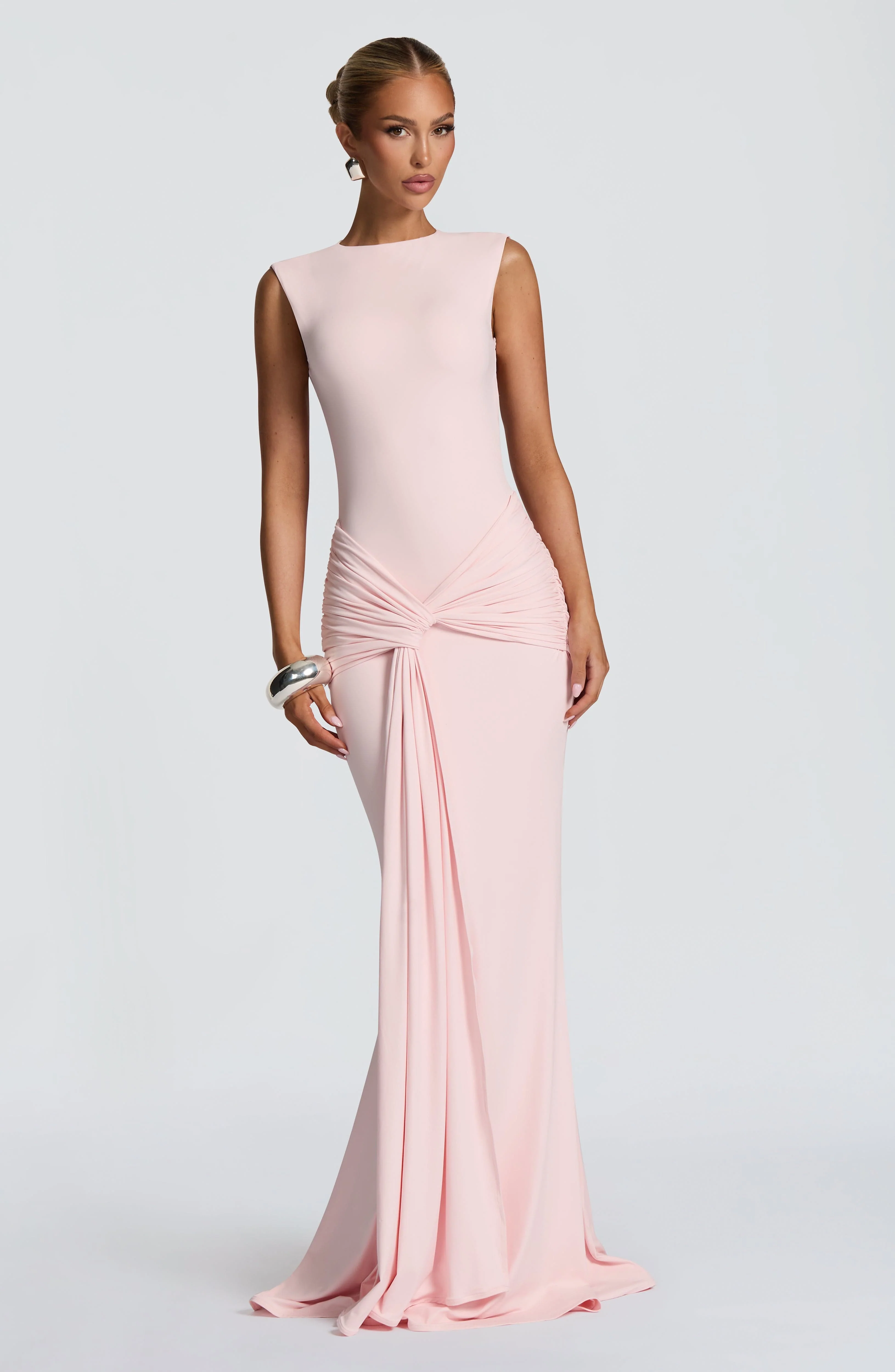 Lorenza Maxi Dress - Blush - Image 12