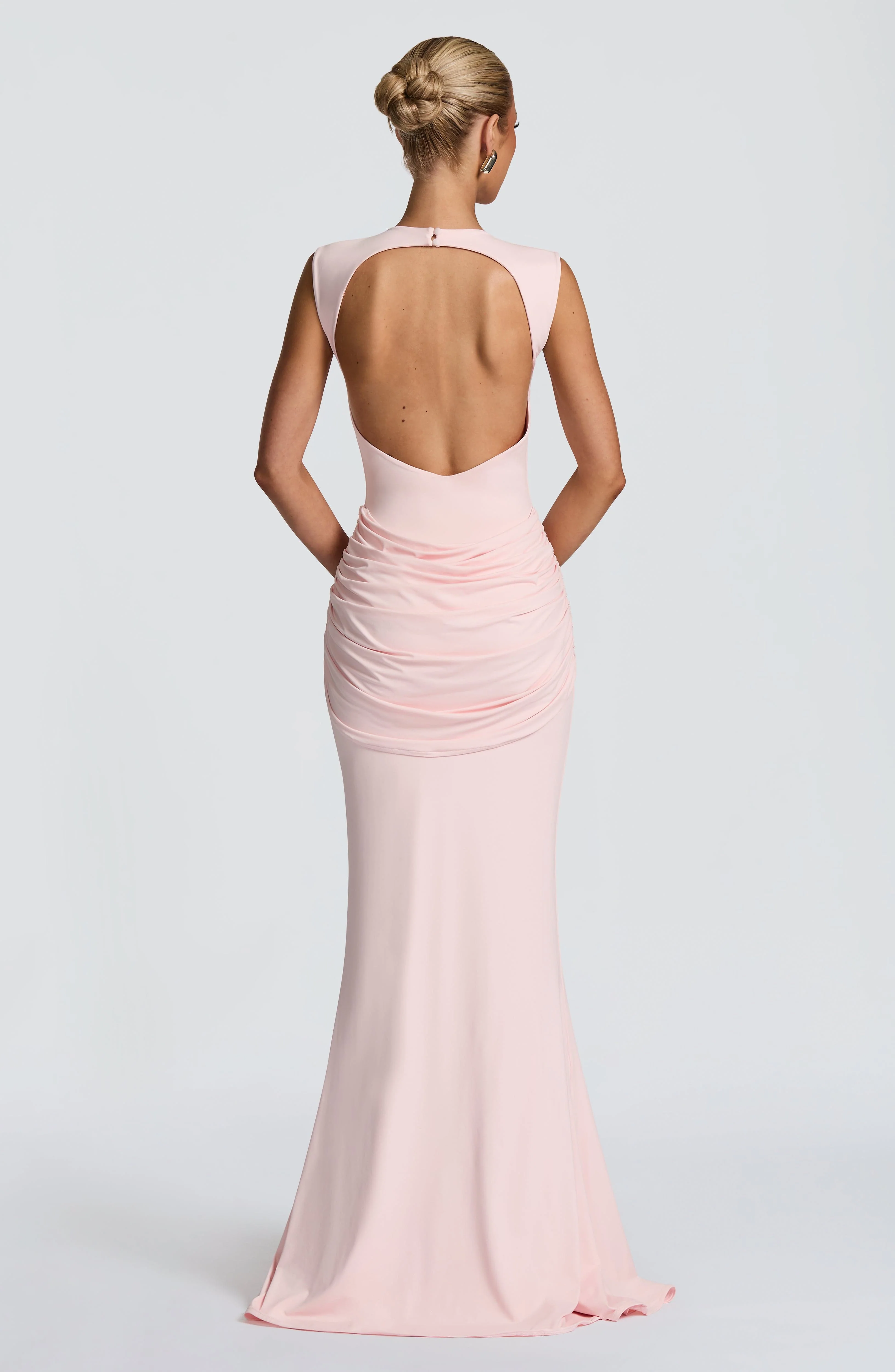 Lorenza Maxi Dress - Blush - Image 2