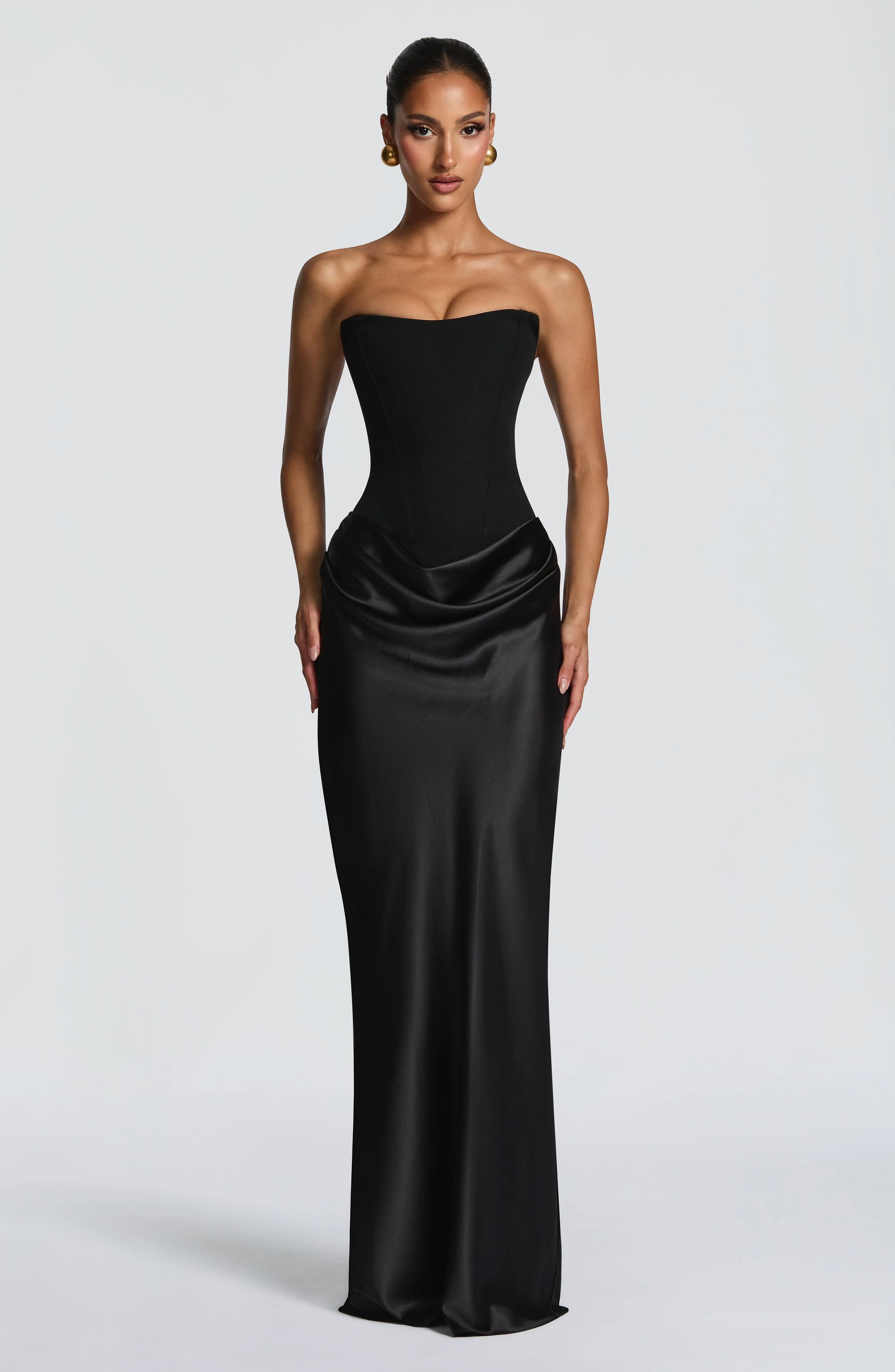 Maggie Maxi Dress - Black - Image 6
