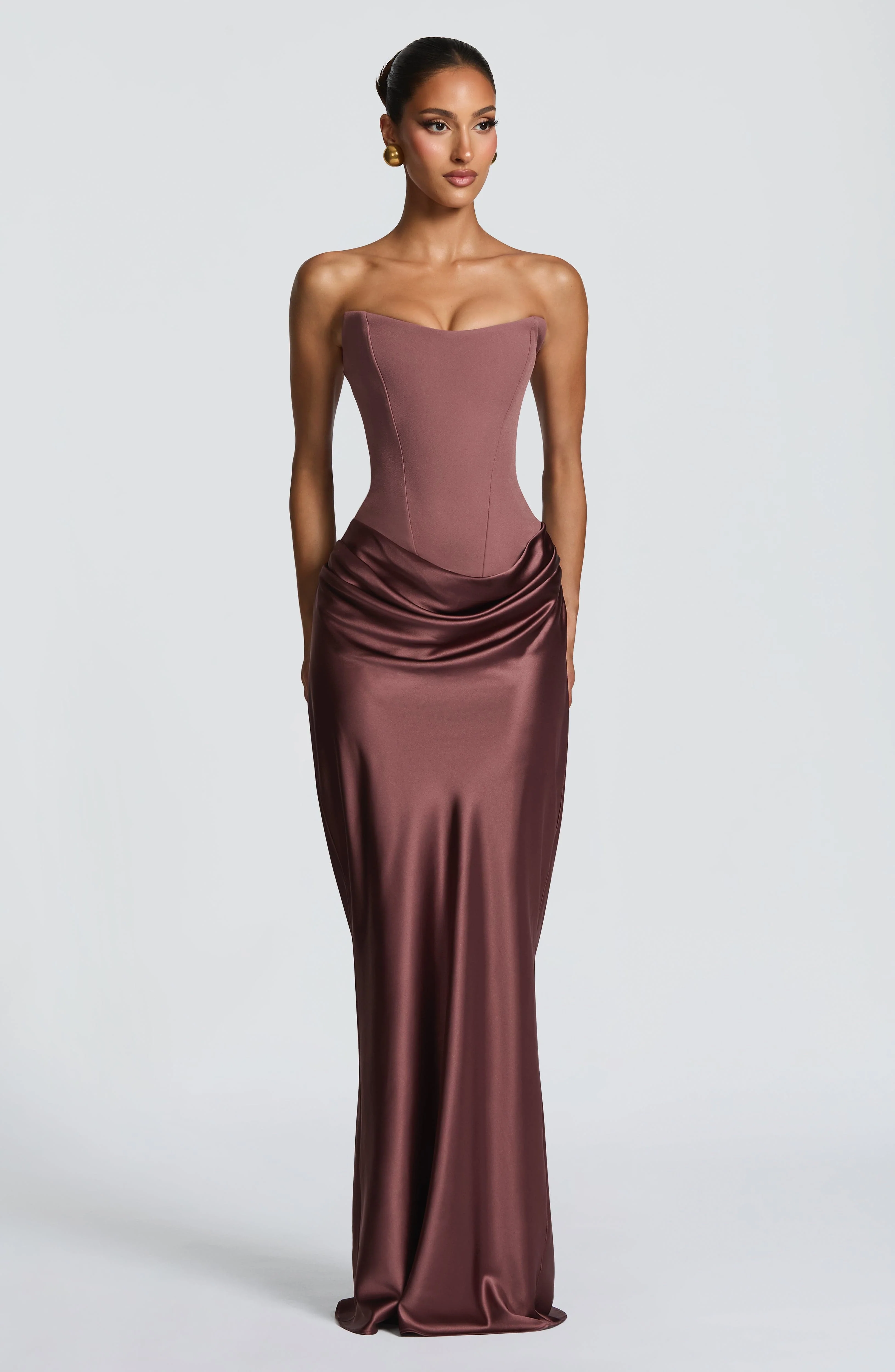Maggie Maxi Dress - Dusty Rose - Image 7