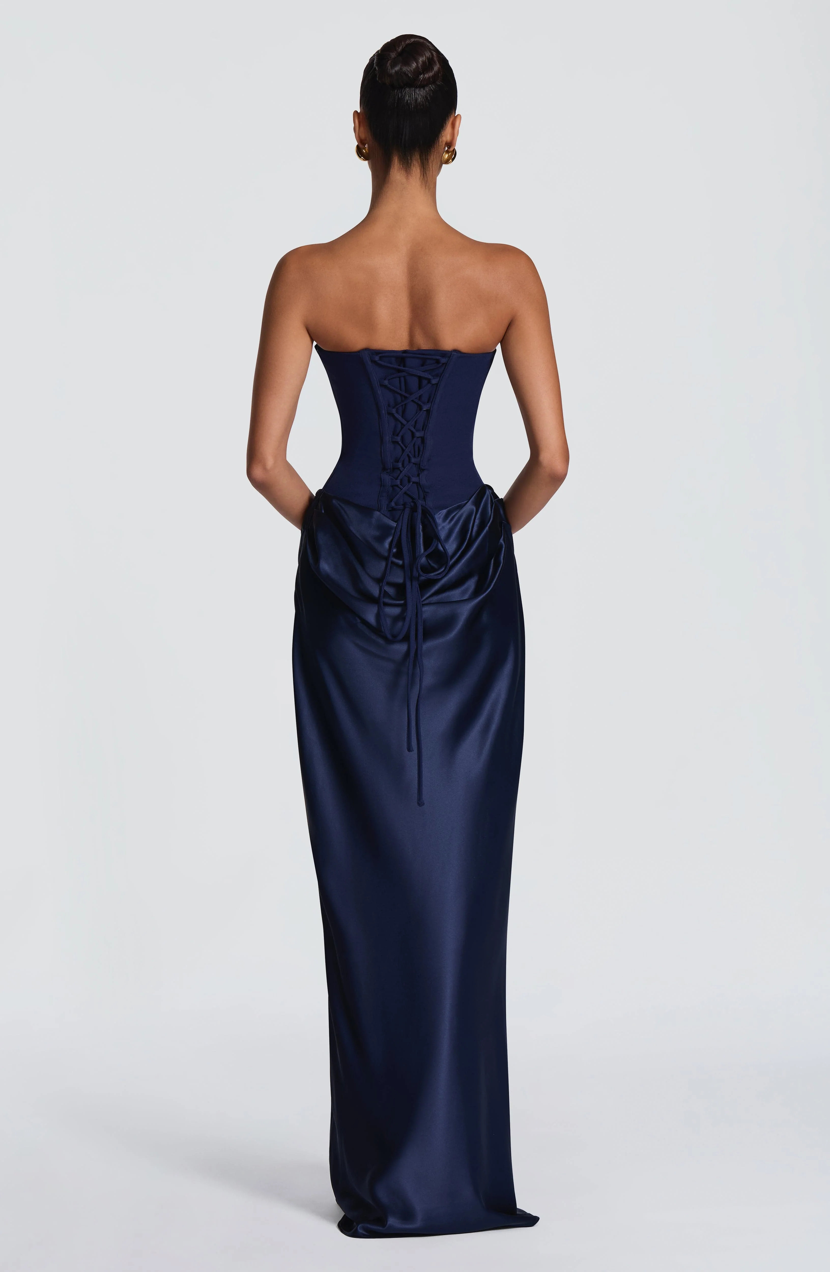 Maggie Maxi Dress - Navy - Image 3