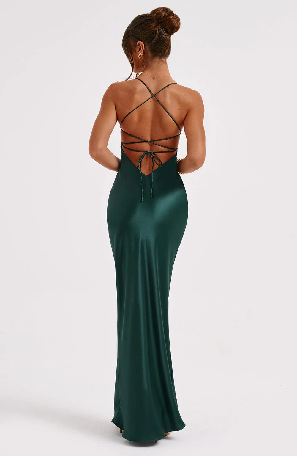 Malika Maxi Dress - Emerald - Image 7