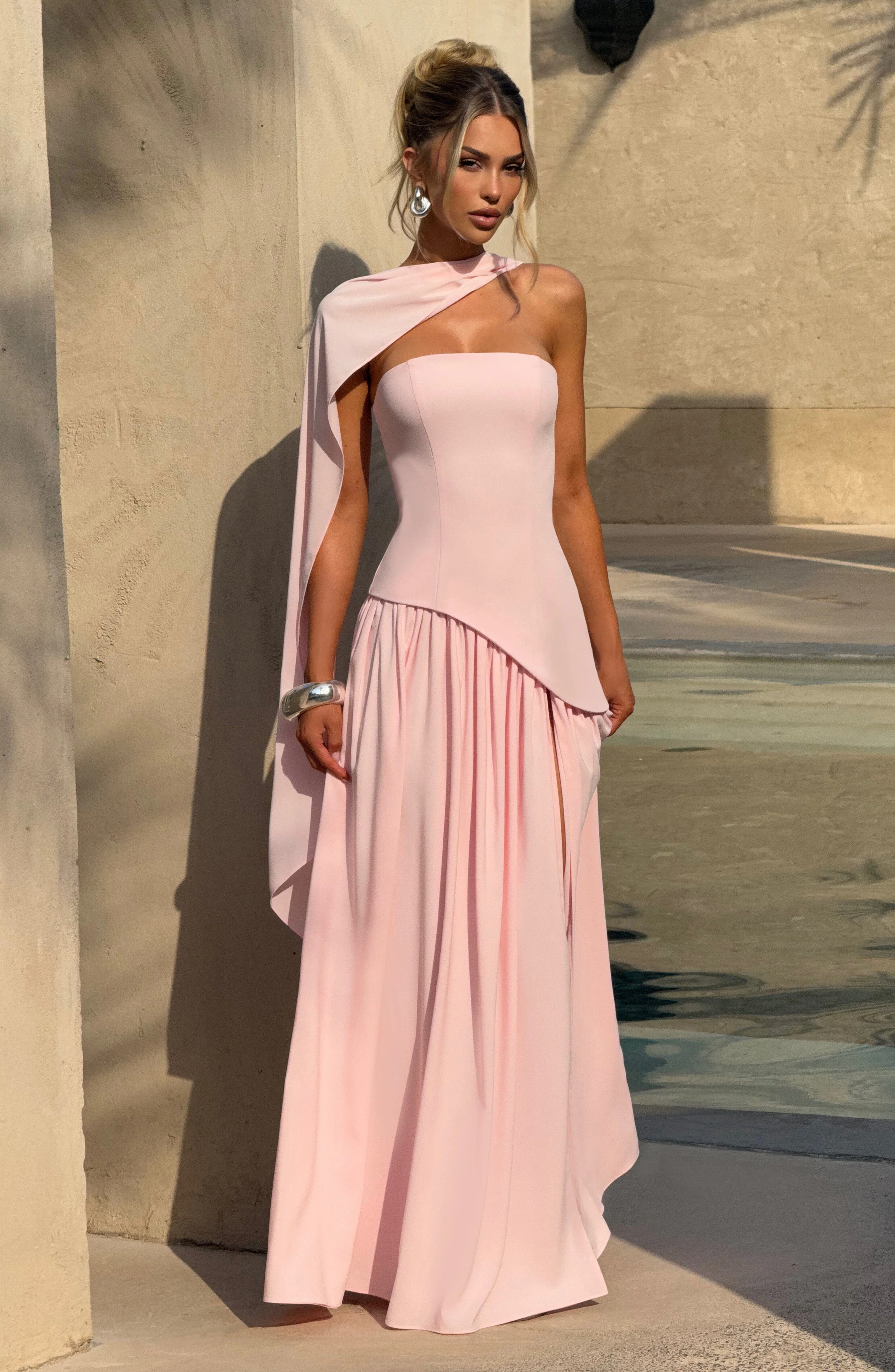 Maliyah Maxi Dress - Blush - Image 14