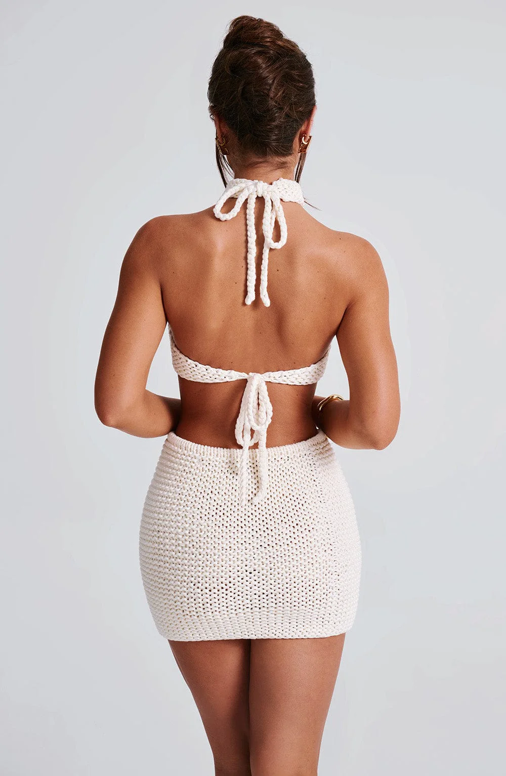 Margot Halter Top - Ivory - Image 2