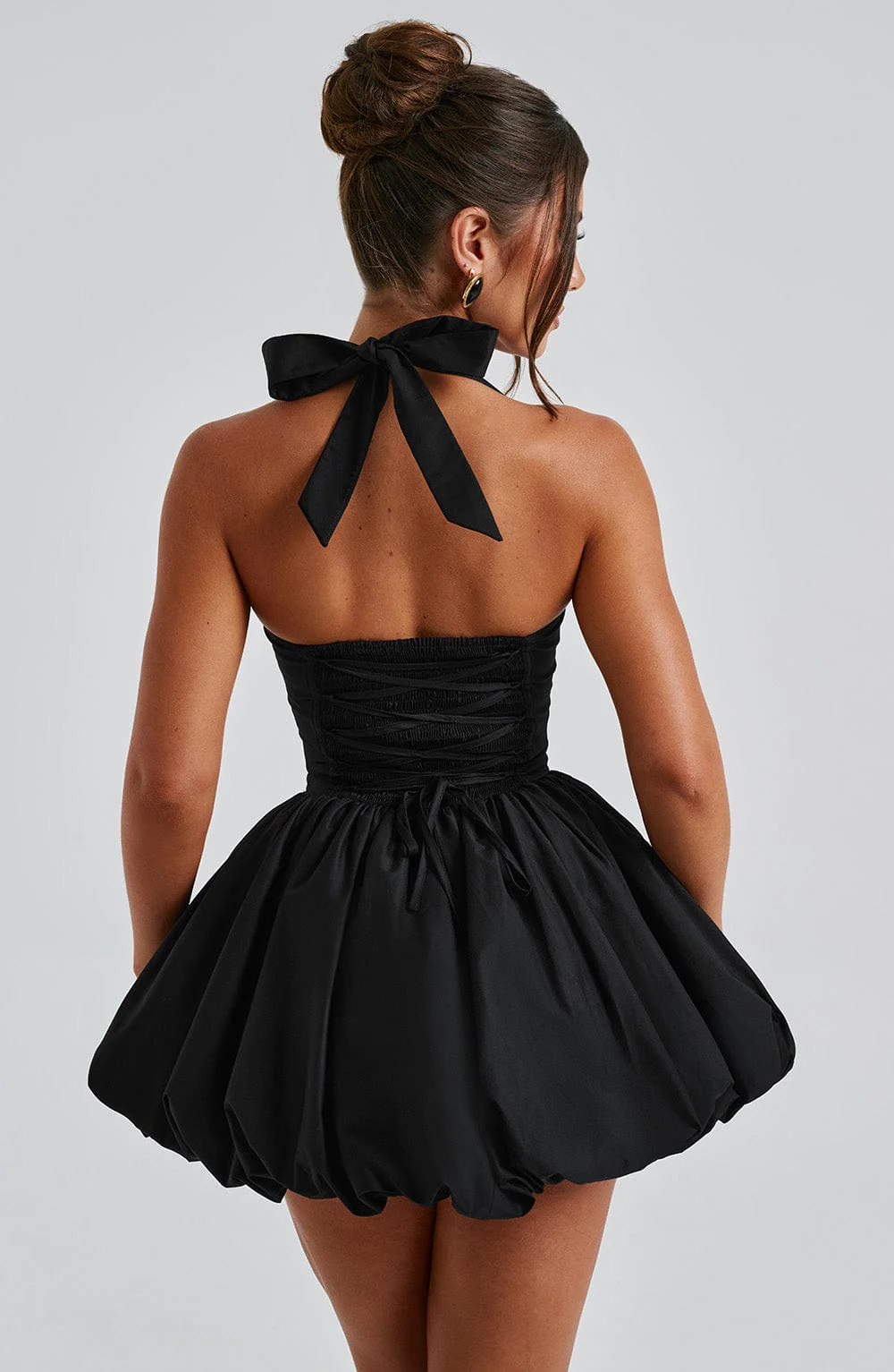 Maricia Mini Dress - Black - Image 4
