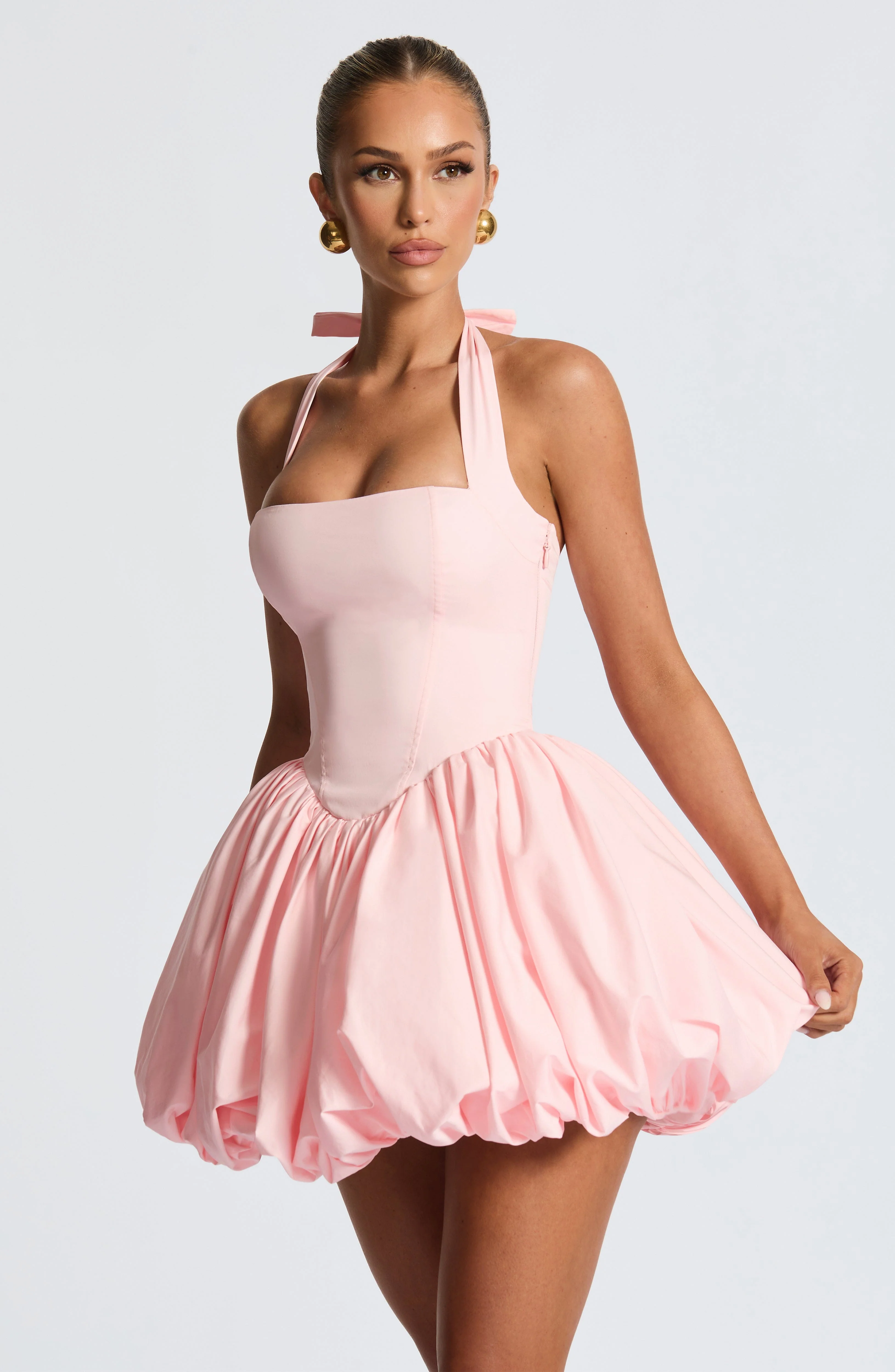 Maricia Mini Dress - Blush - Image 7