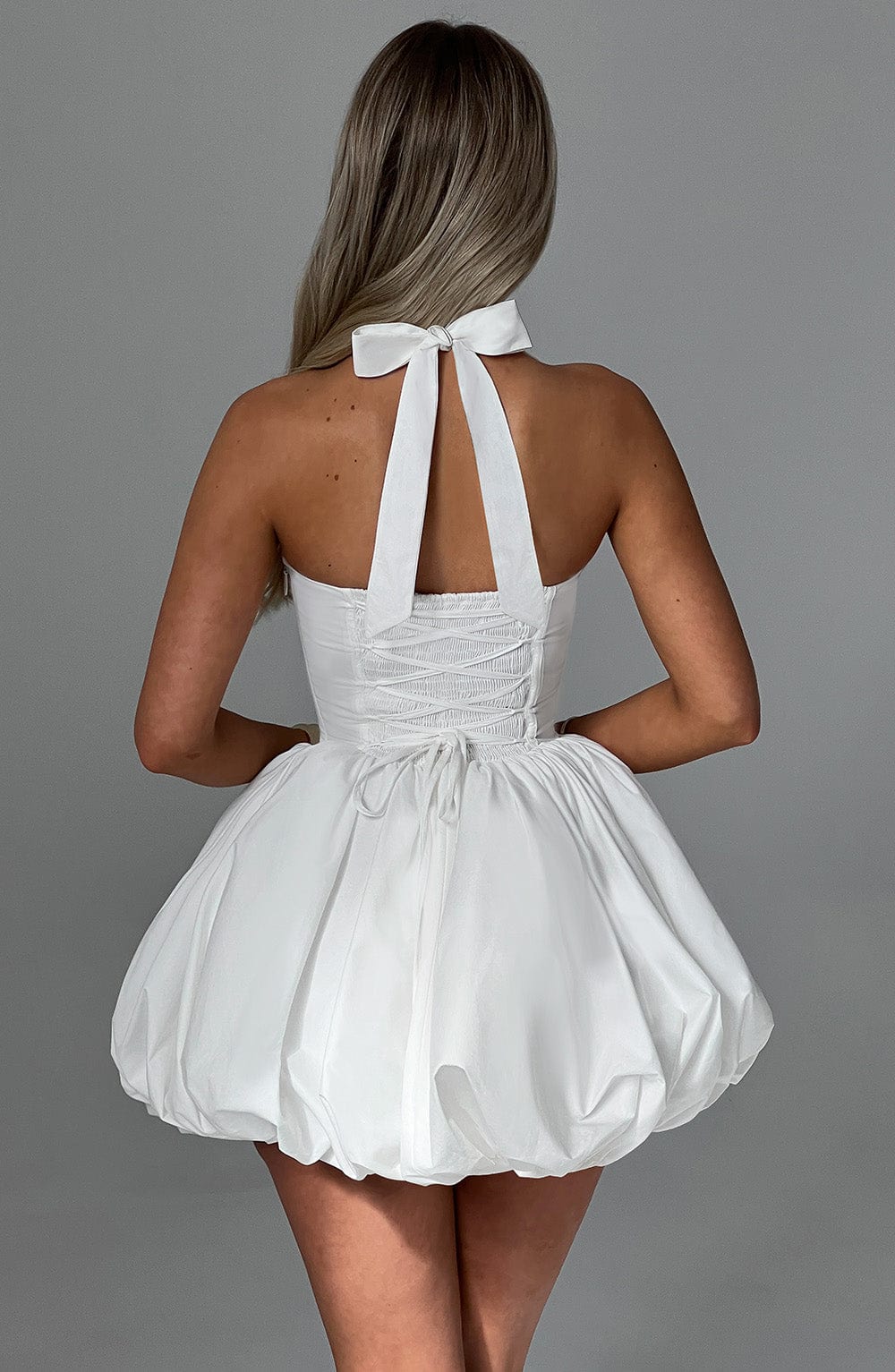 Maricia Mini Dress - Ivory - Image 2