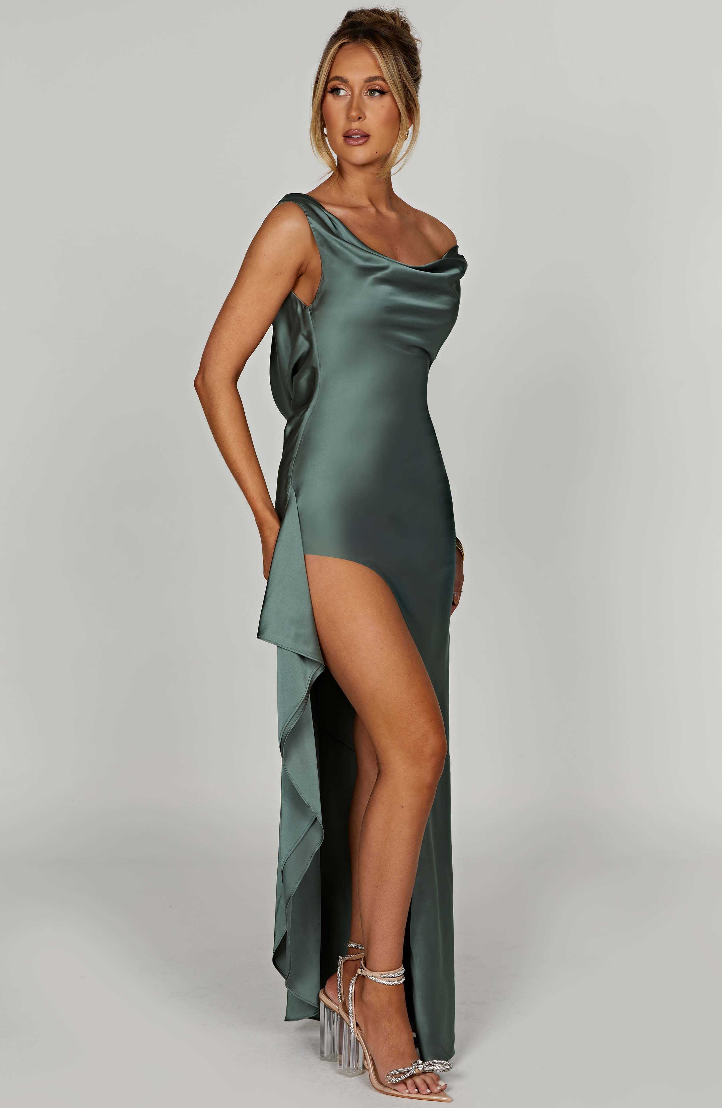Marilyn Maxi Dress - Sage - Image 4