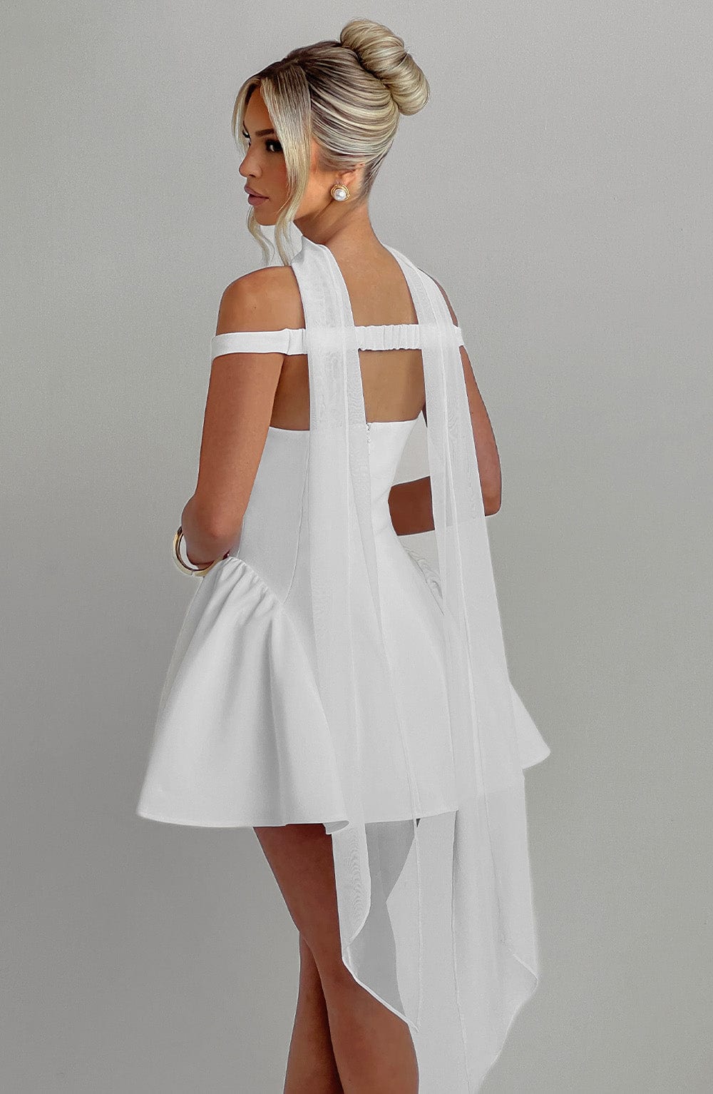 Marla Mini Dress - Ivory - Image 18