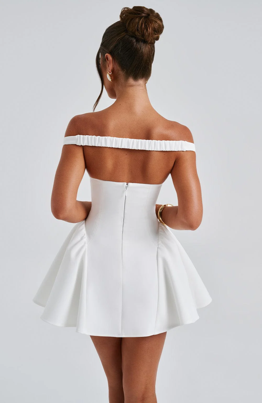 Marla Mini Dress - Ivory - Image 9