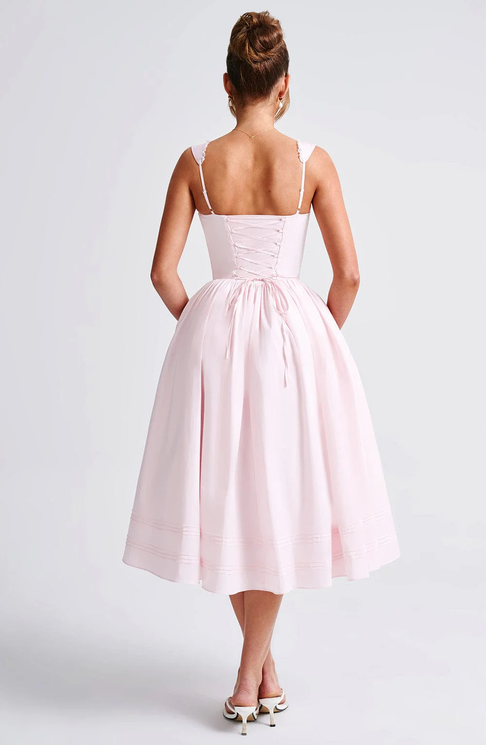 Marlena Midi Dress - Blush - Image 5