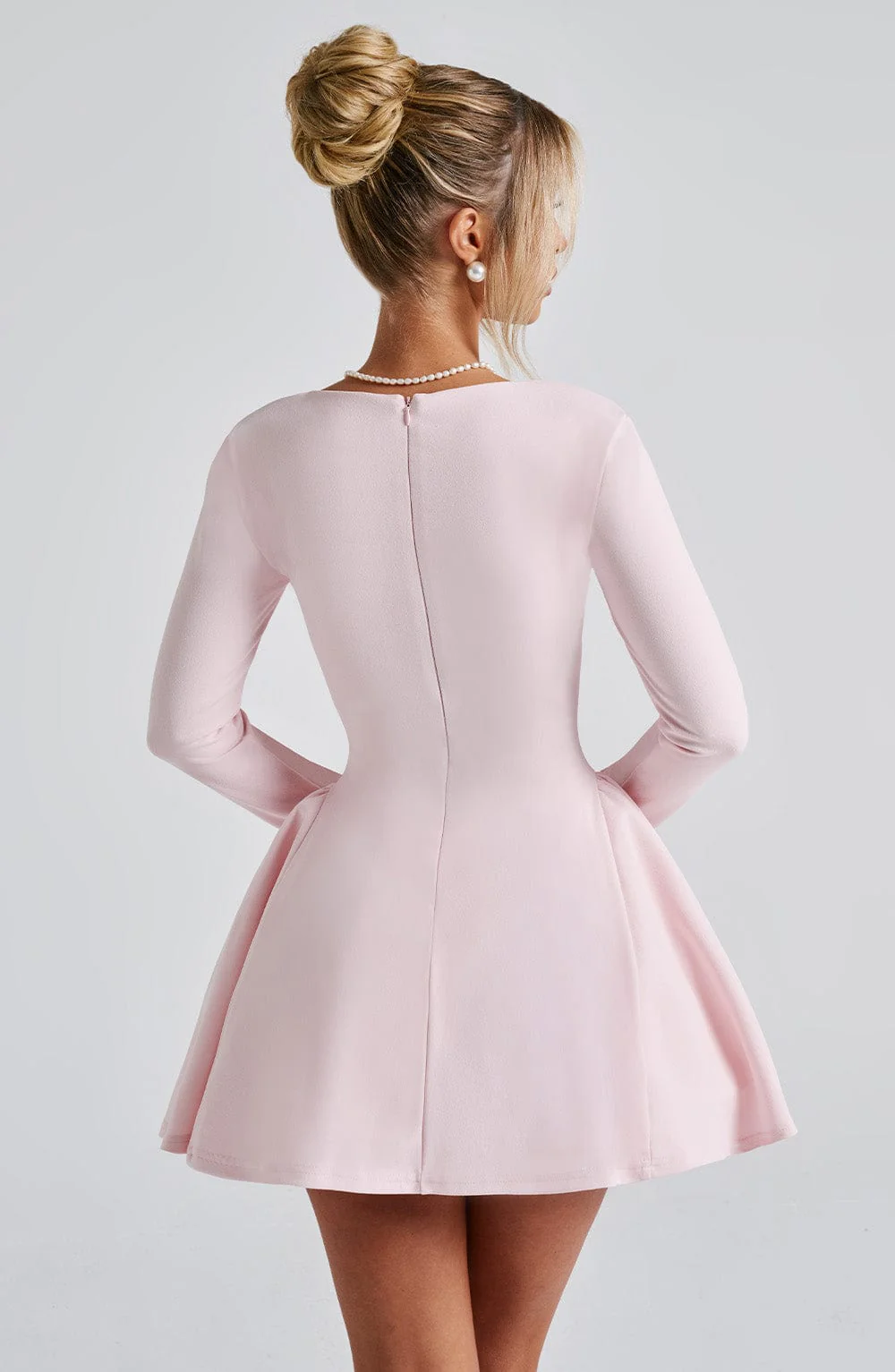 Megan Mini Dress - Blush - Image 4