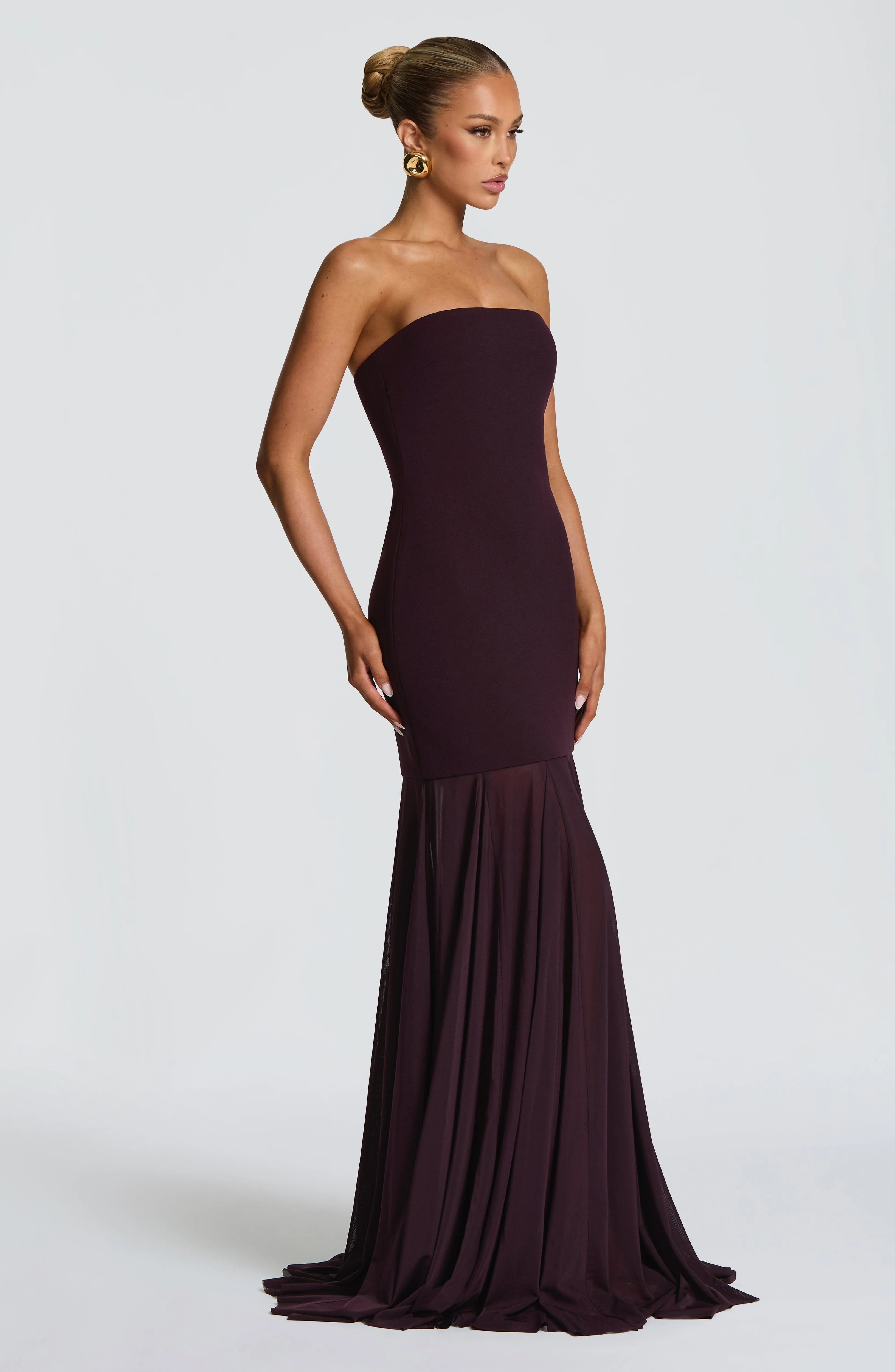 Merritt Gown - Plum - Image 3