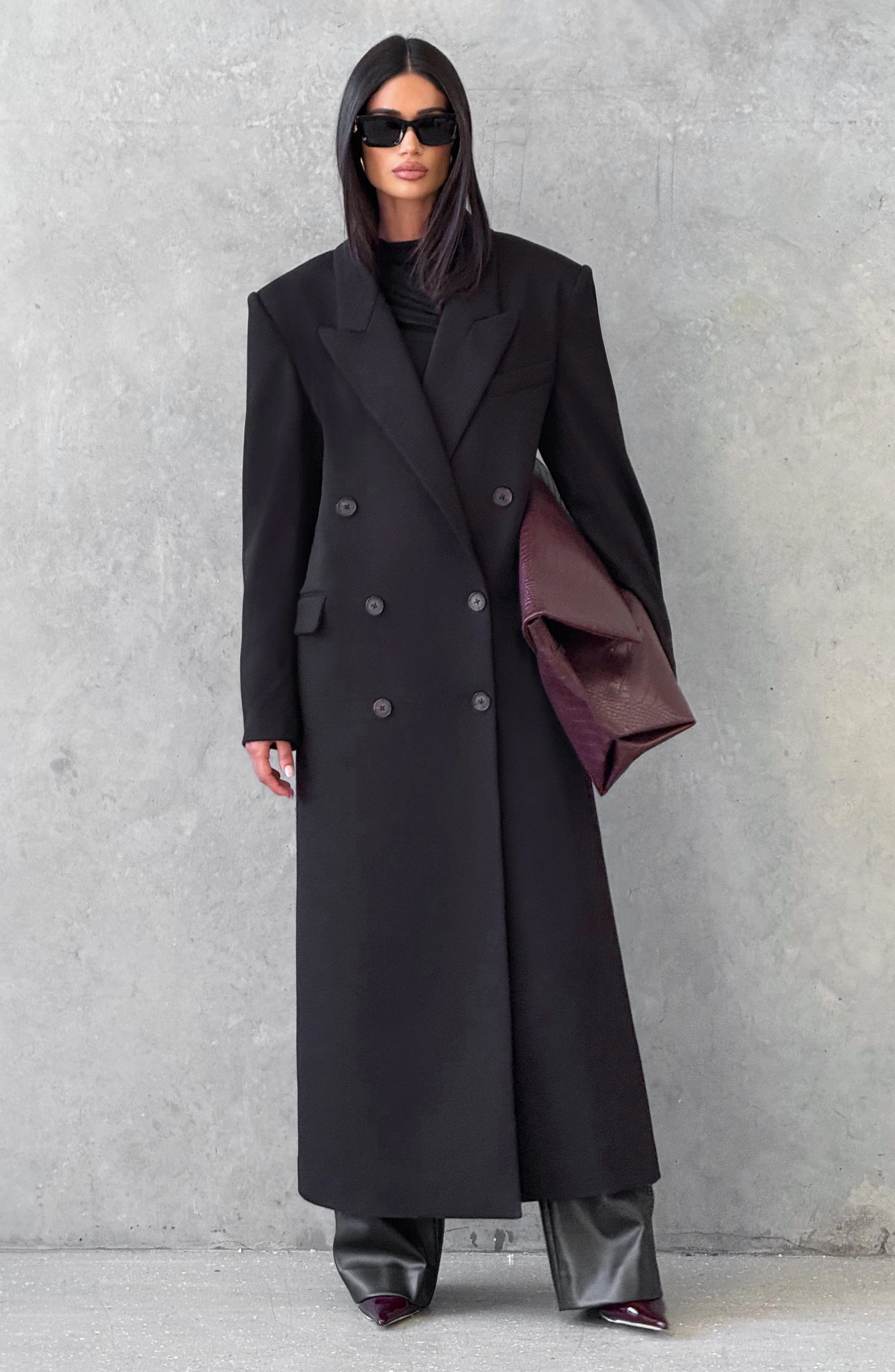 Michelle Coat - Black - Image 15