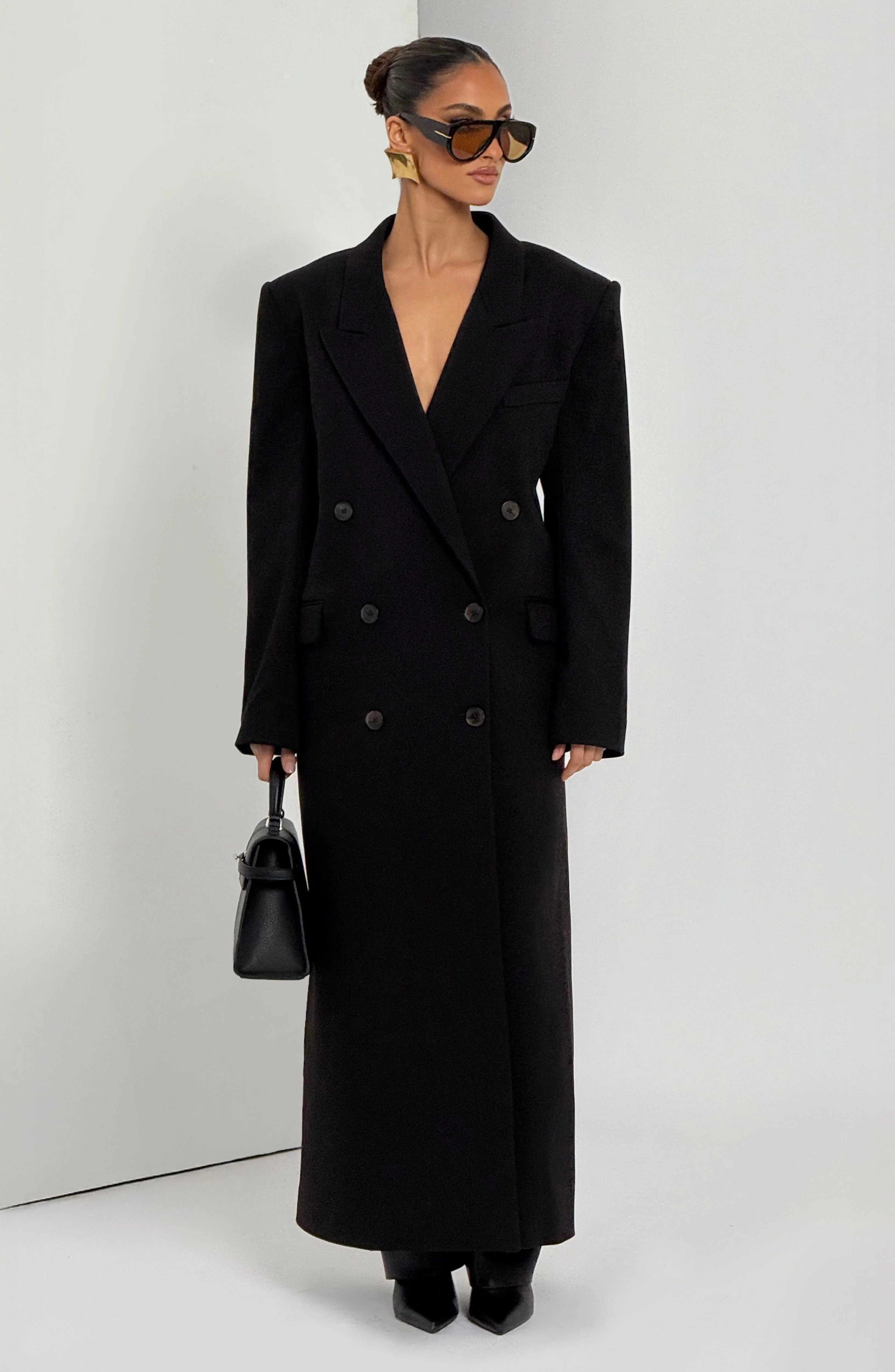 Michelle Coat - Black - Image 8