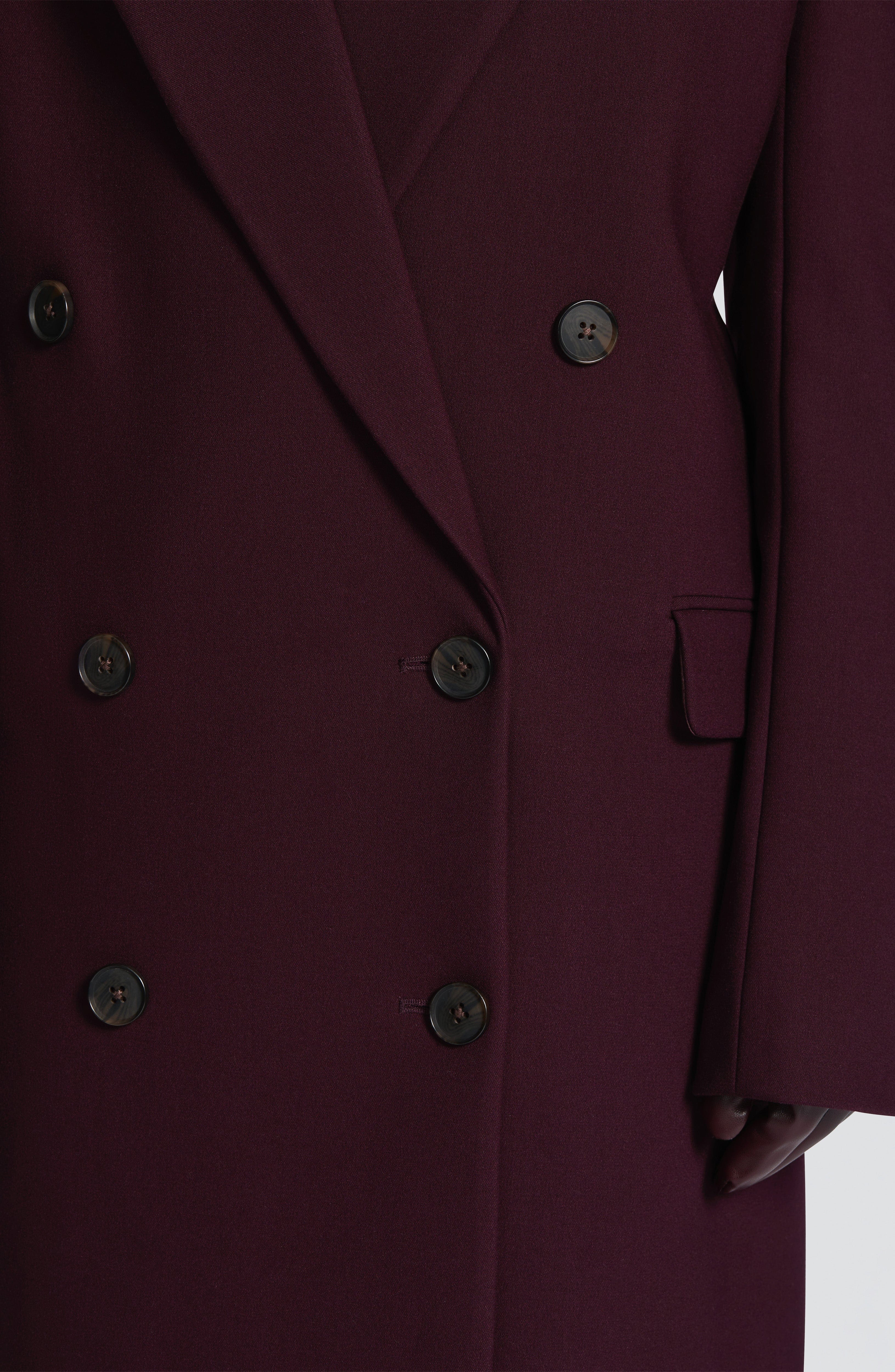 Michelle Coat - Plum - Image 9