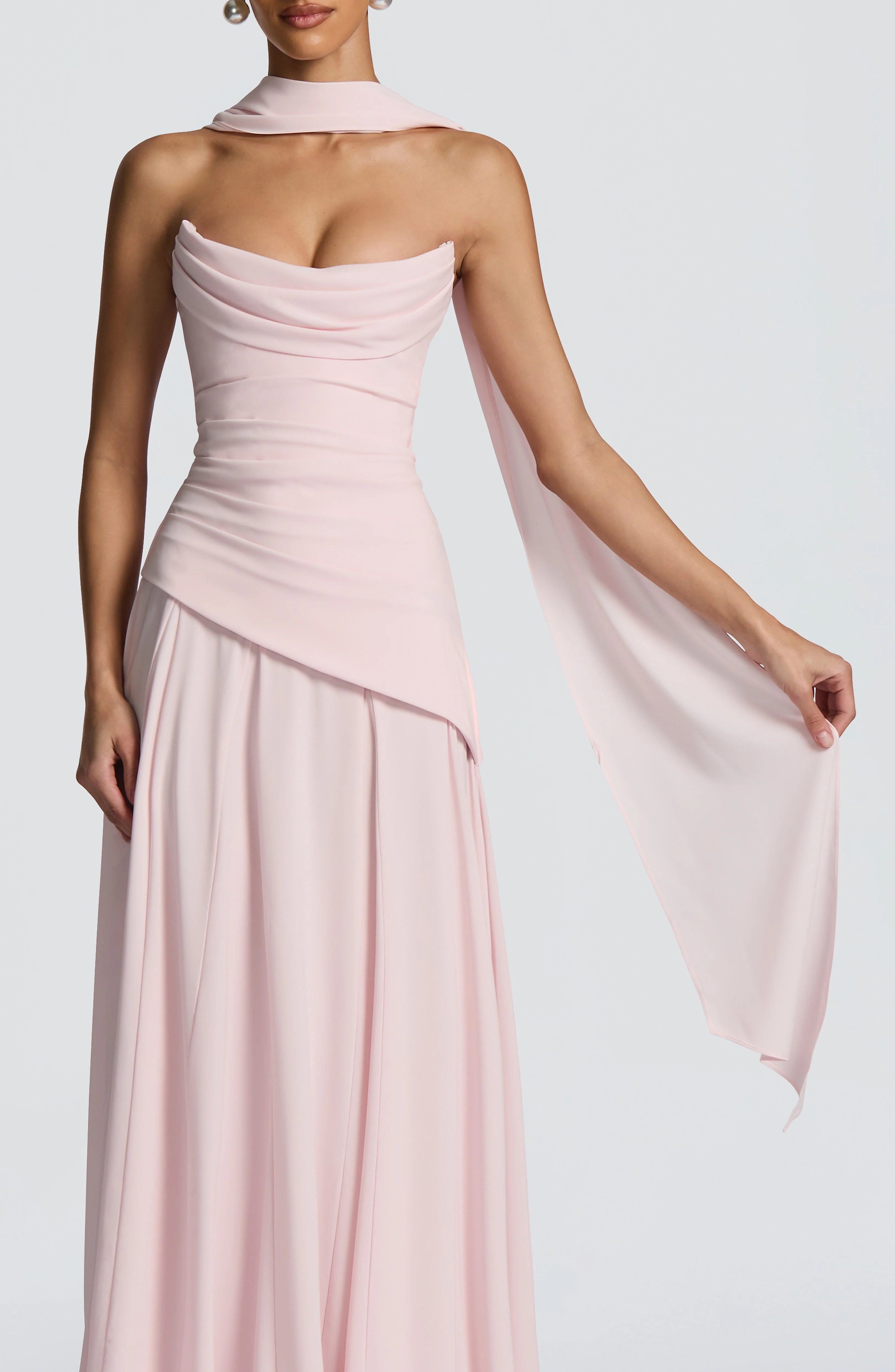 Mila Scarf - Blush