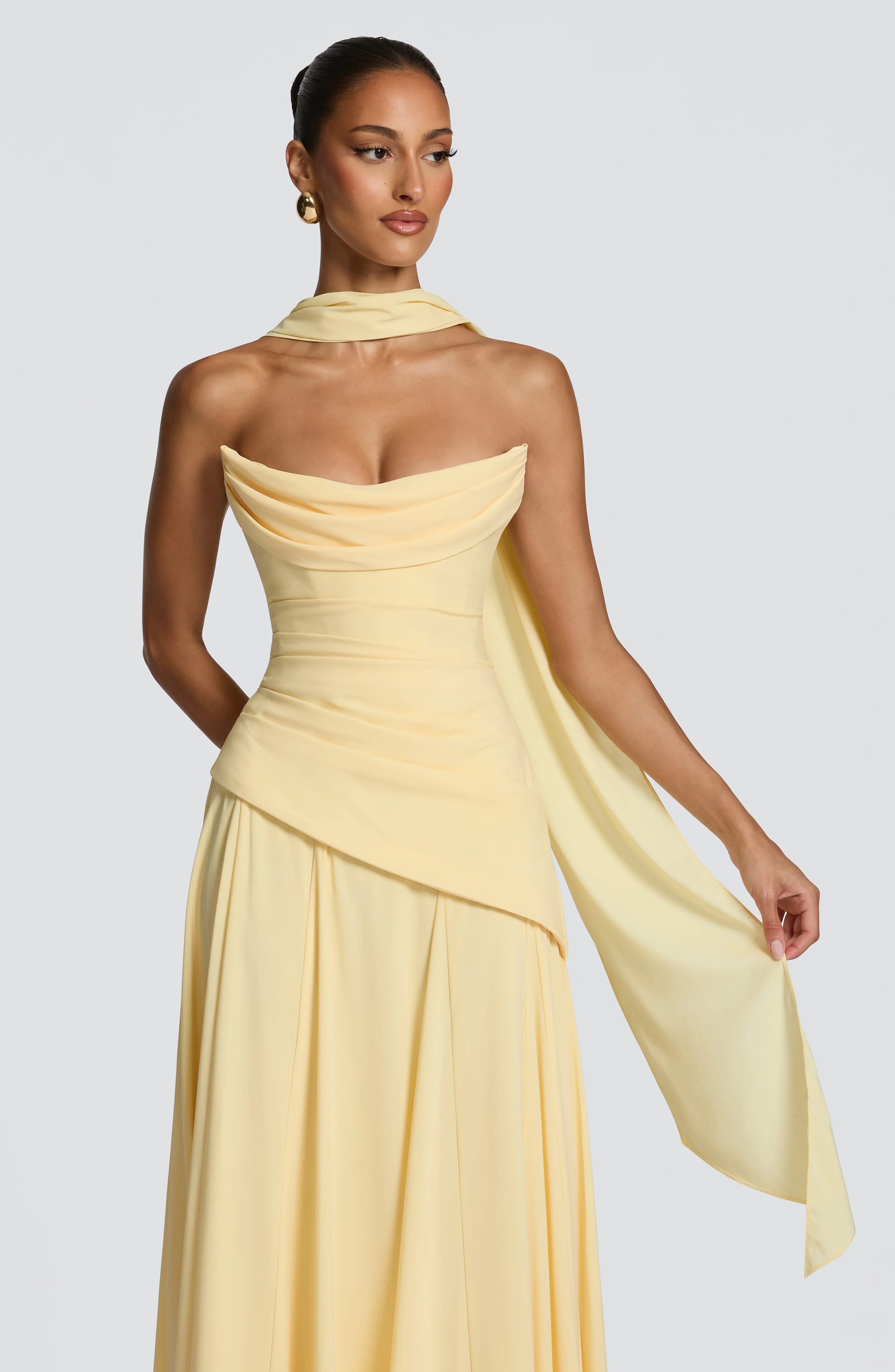 Mila Scarf - Lemon - Image 5