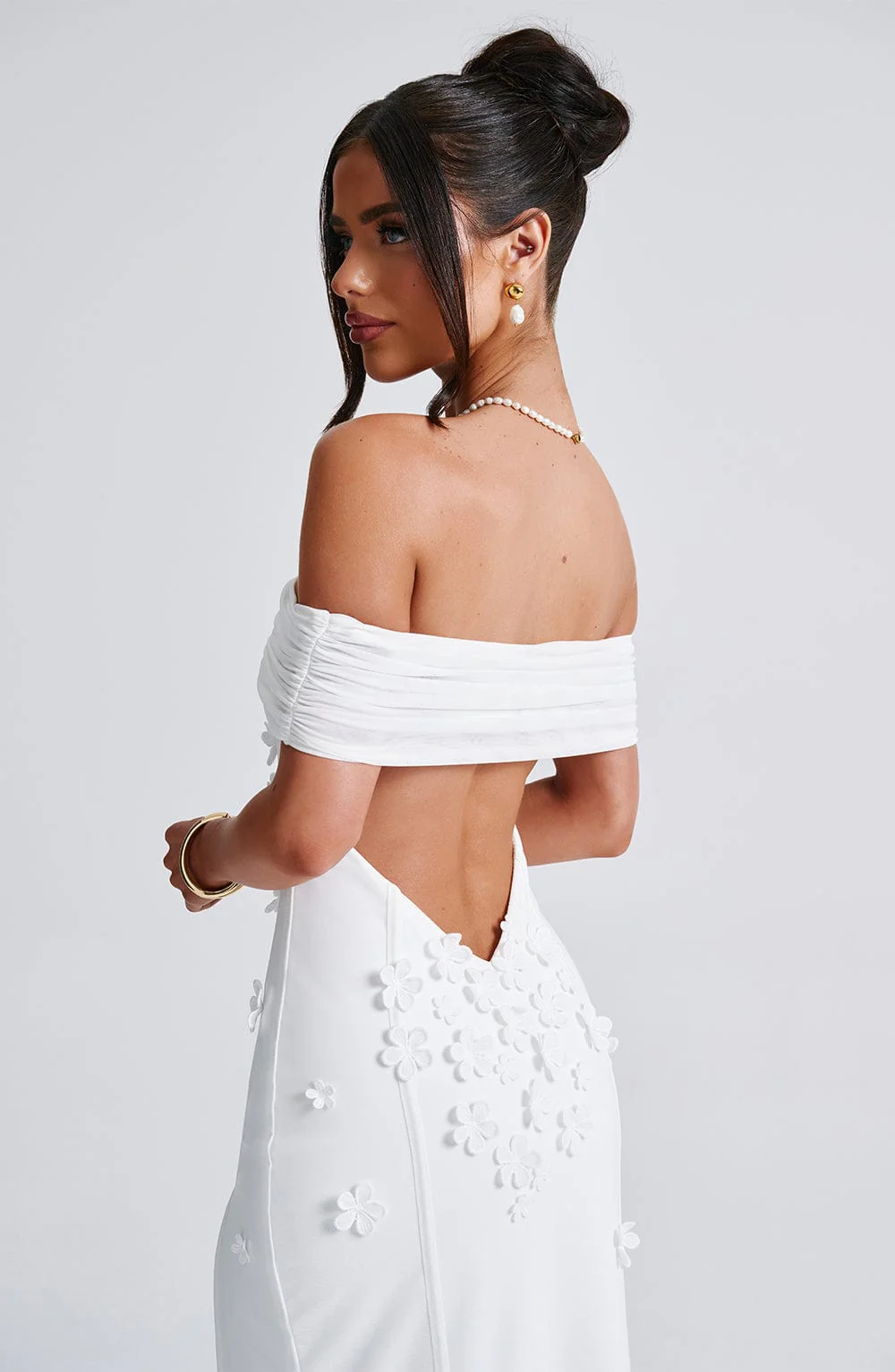 Milani Maxi Dress - Ivory - Image 12