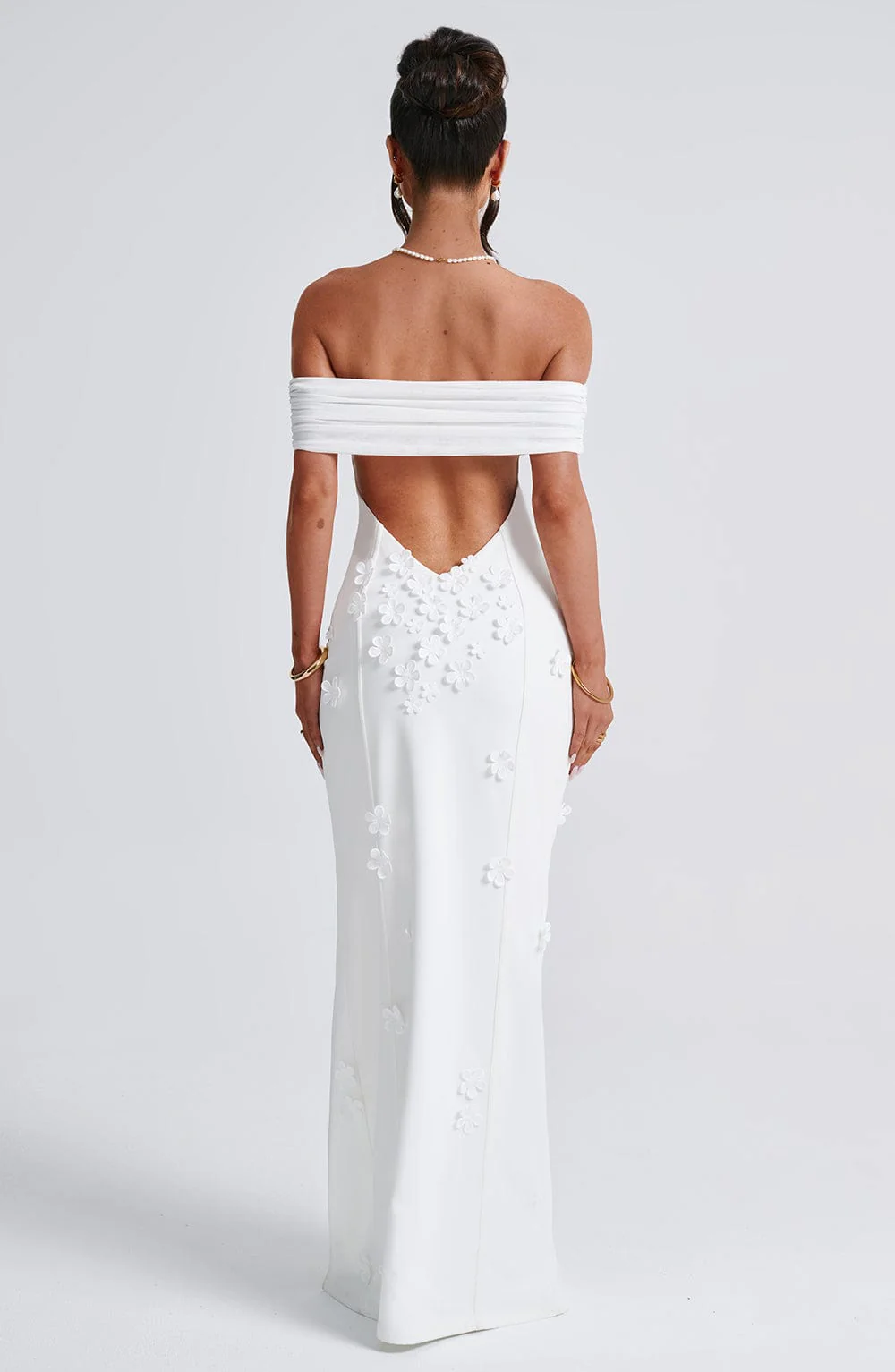 Milani Maxi Dress - Ivory - Image 8