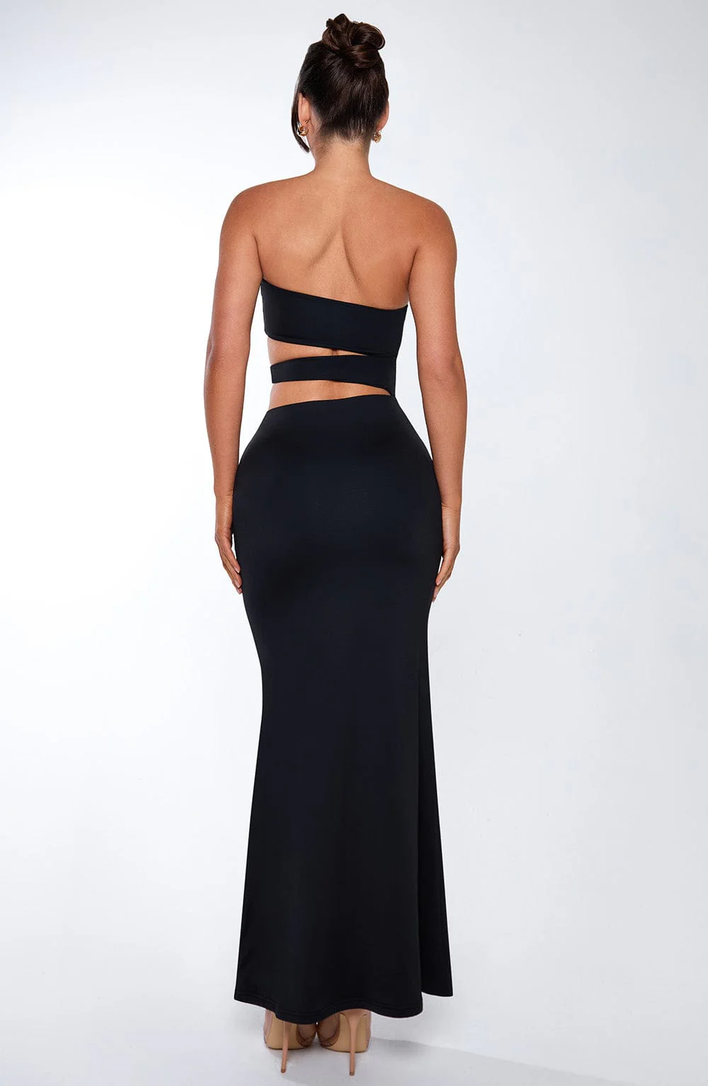 Milia Maxi Dress - Black - Image 6