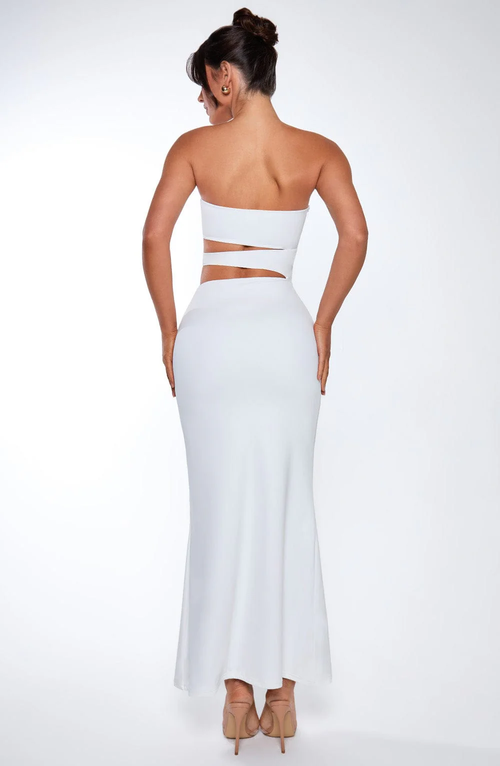 Milia Maxi Dress - White - Image 2