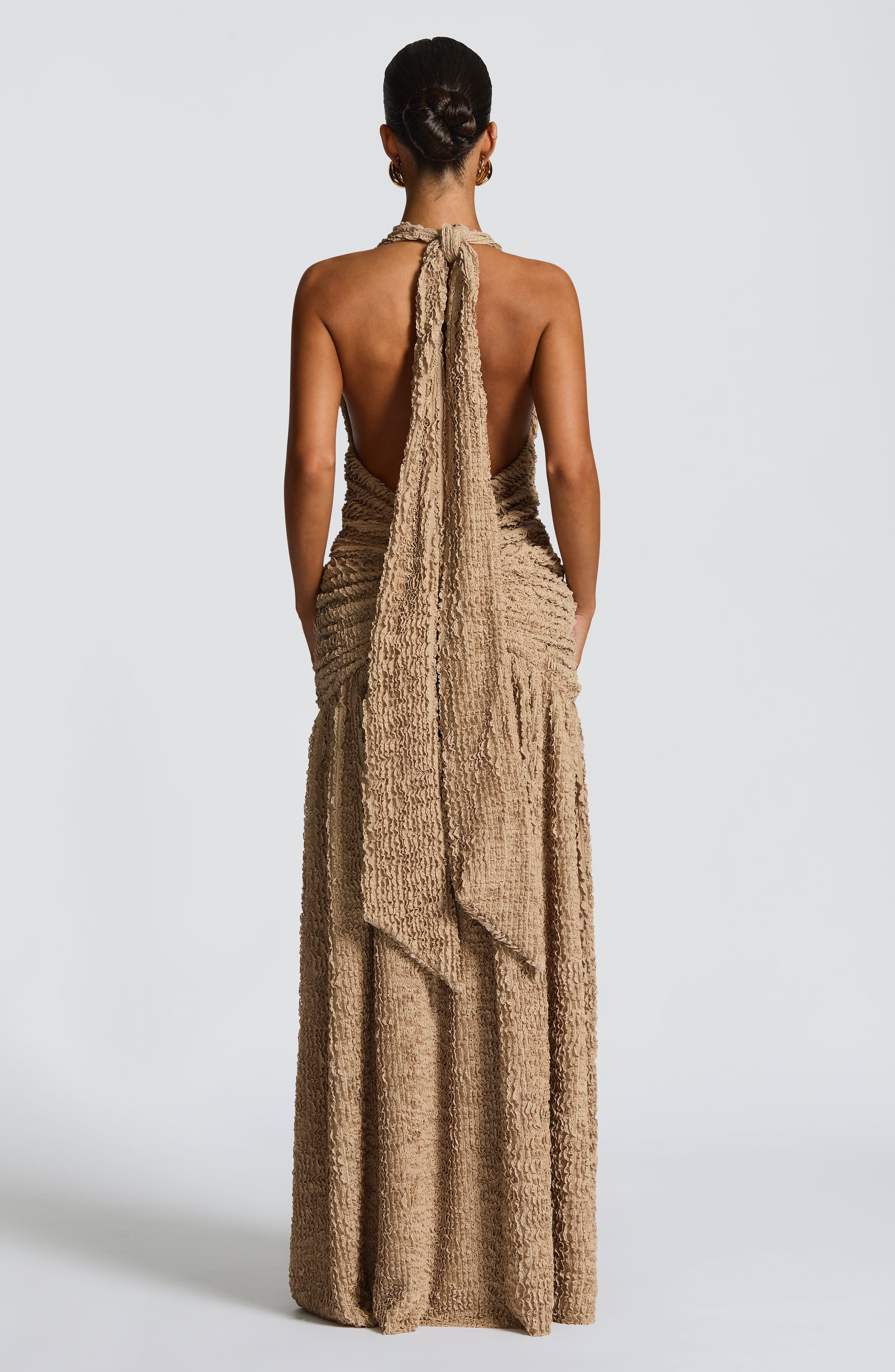 Minerva Maxi Dress - Beige - Image 9