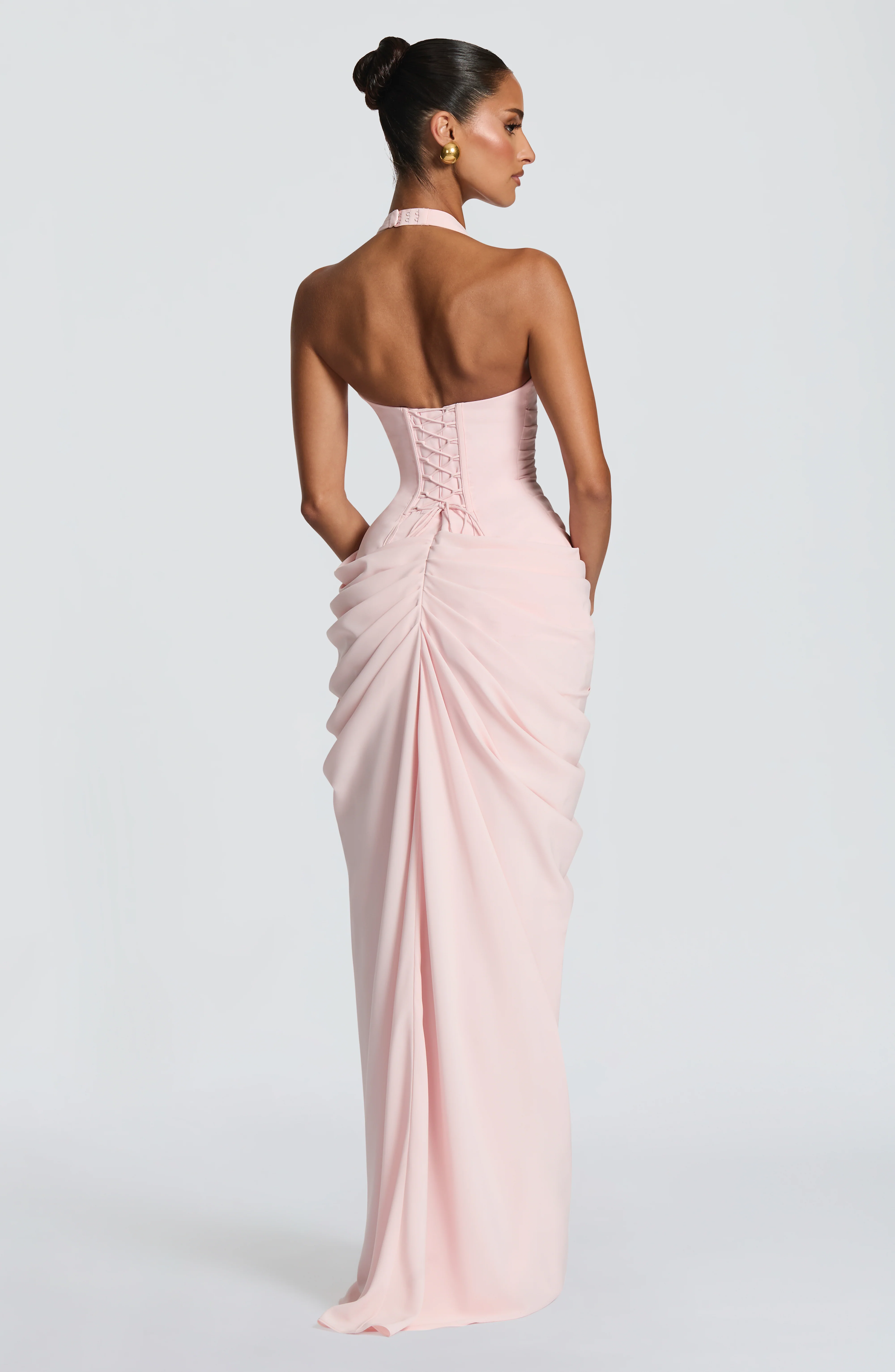 Minette Maxi Dress - Blush - Image 7
