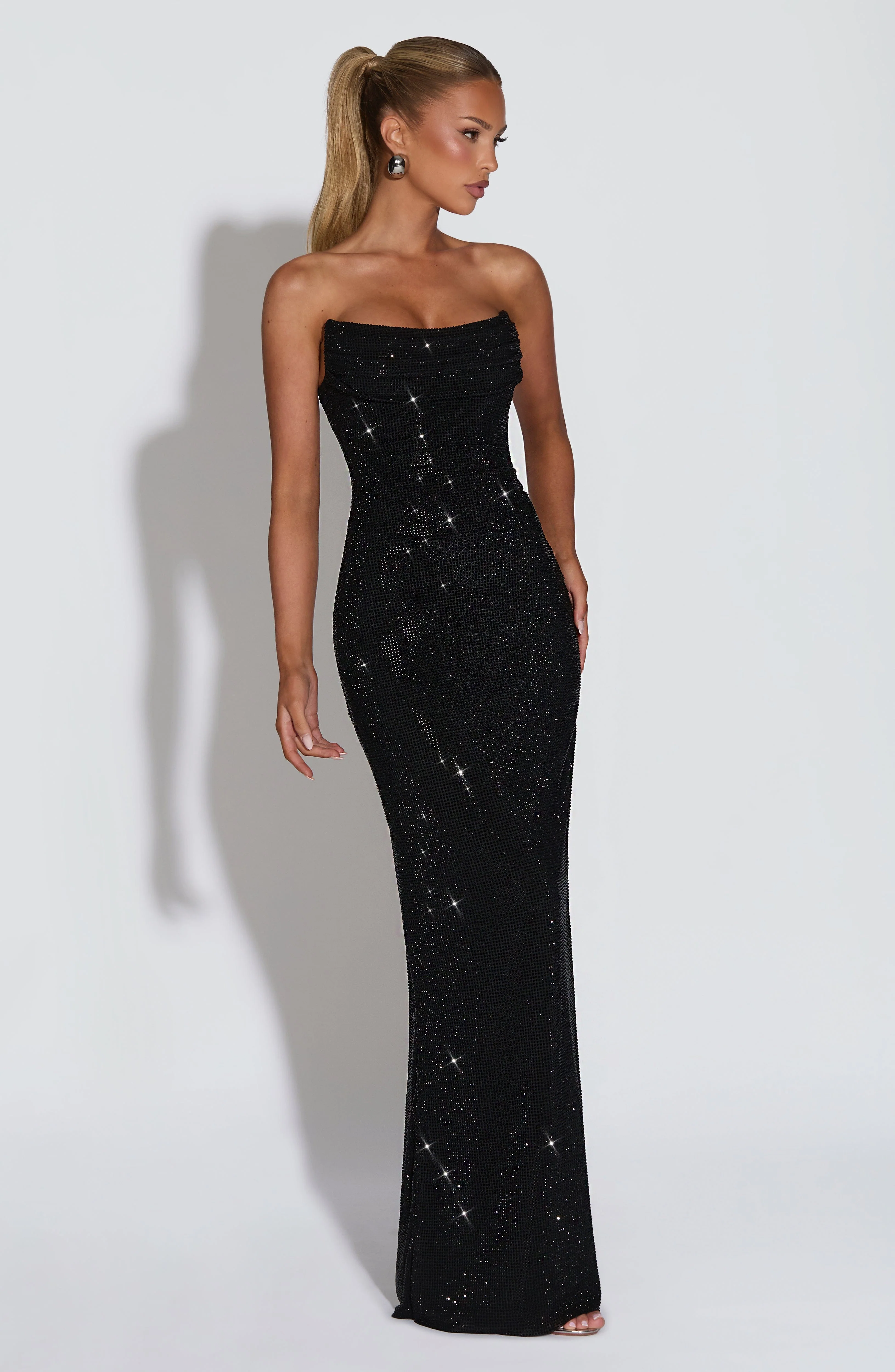 Mirabella Maxi Dress - Black - Image 4