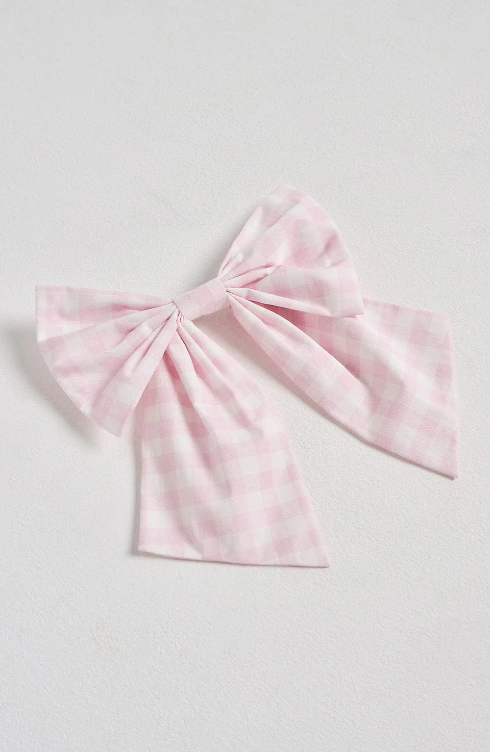 Mitzi Bow - Blush Gingham - Image 3