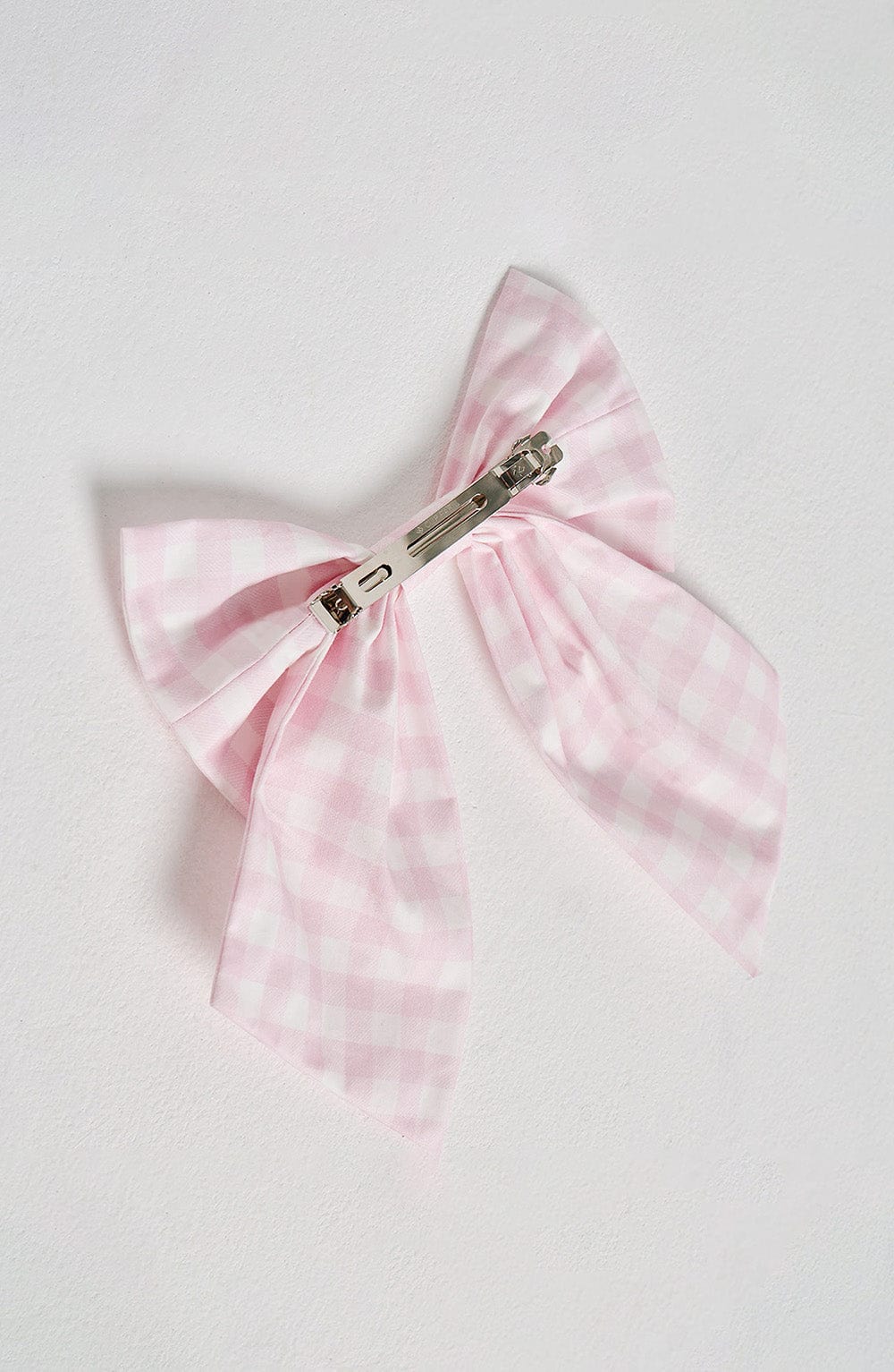 Mitzi Bow - Blush Gingham - Image 4