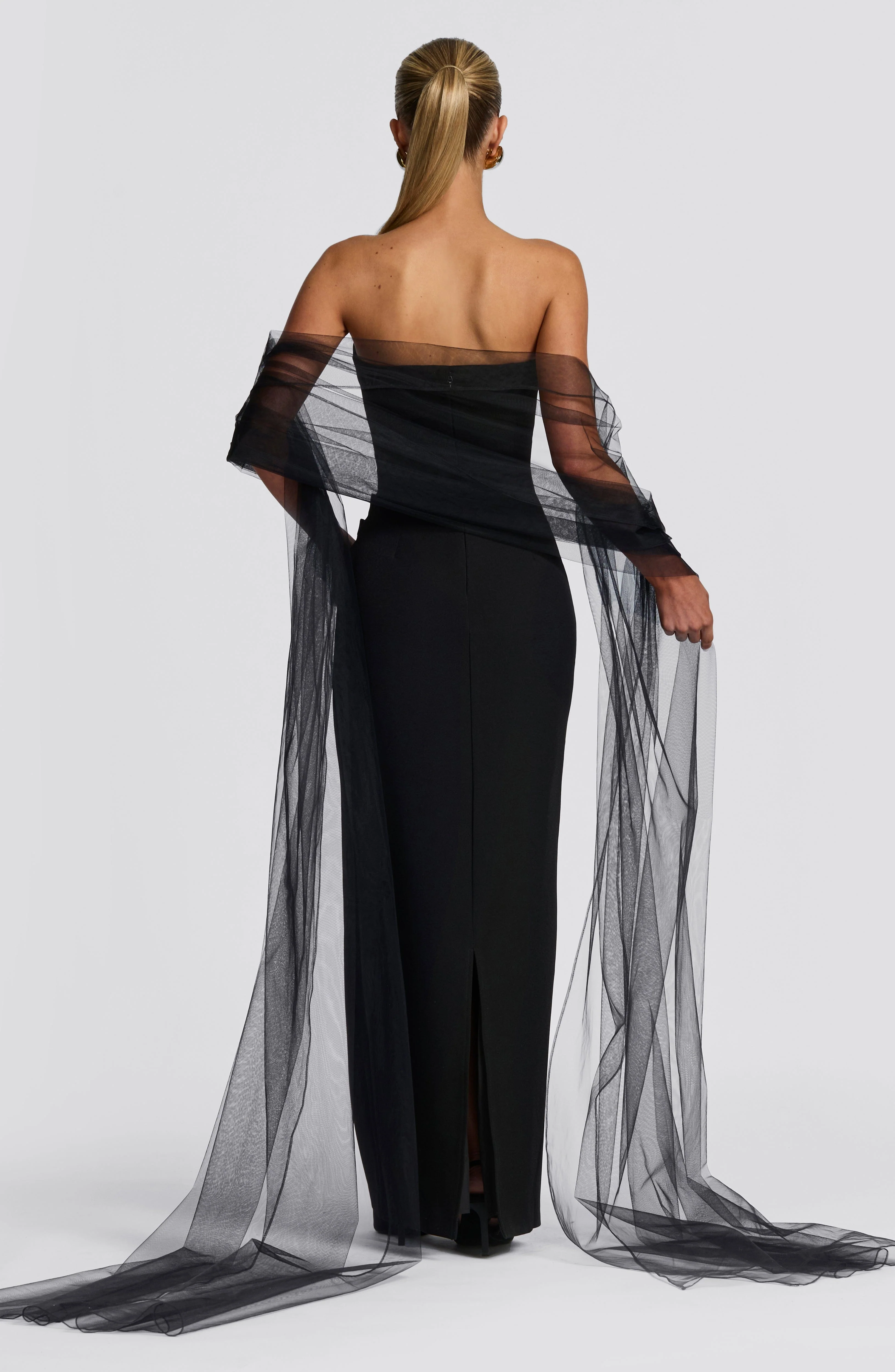 Myrtle Shawl - Black - Image 2