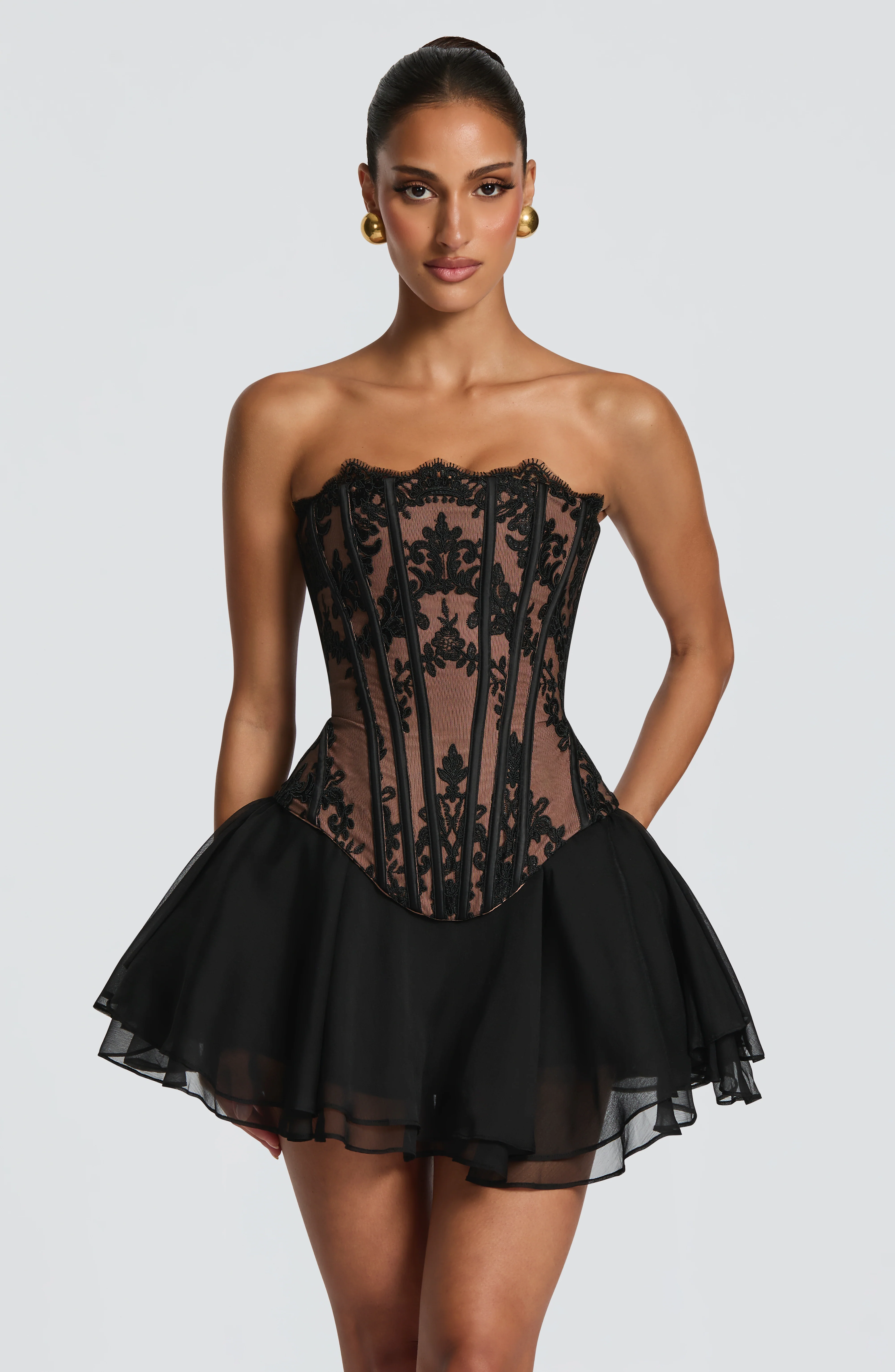 Nara Corset - Black - Image 2