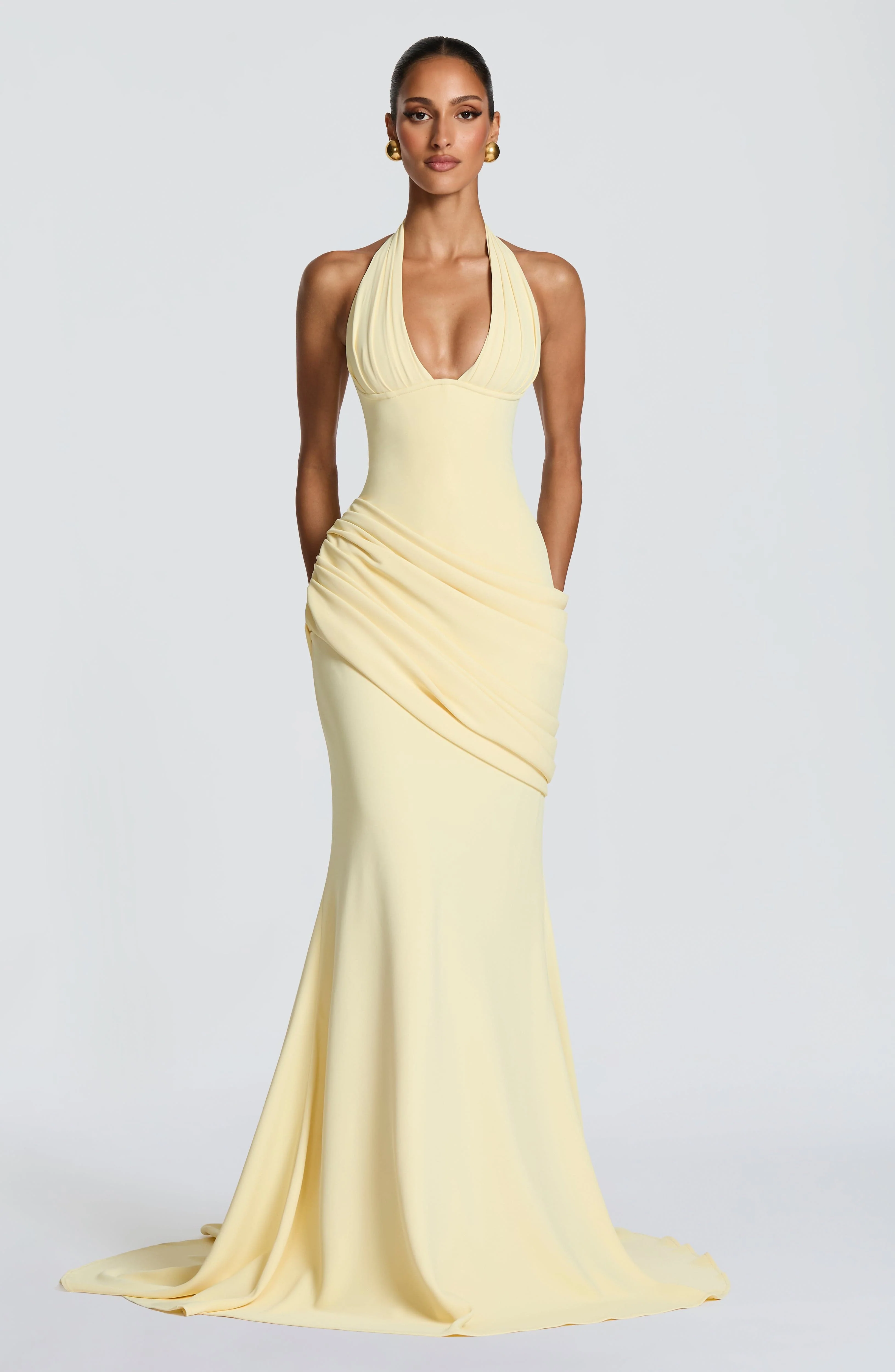 Nehemia Gown - Lemon - Image 3
