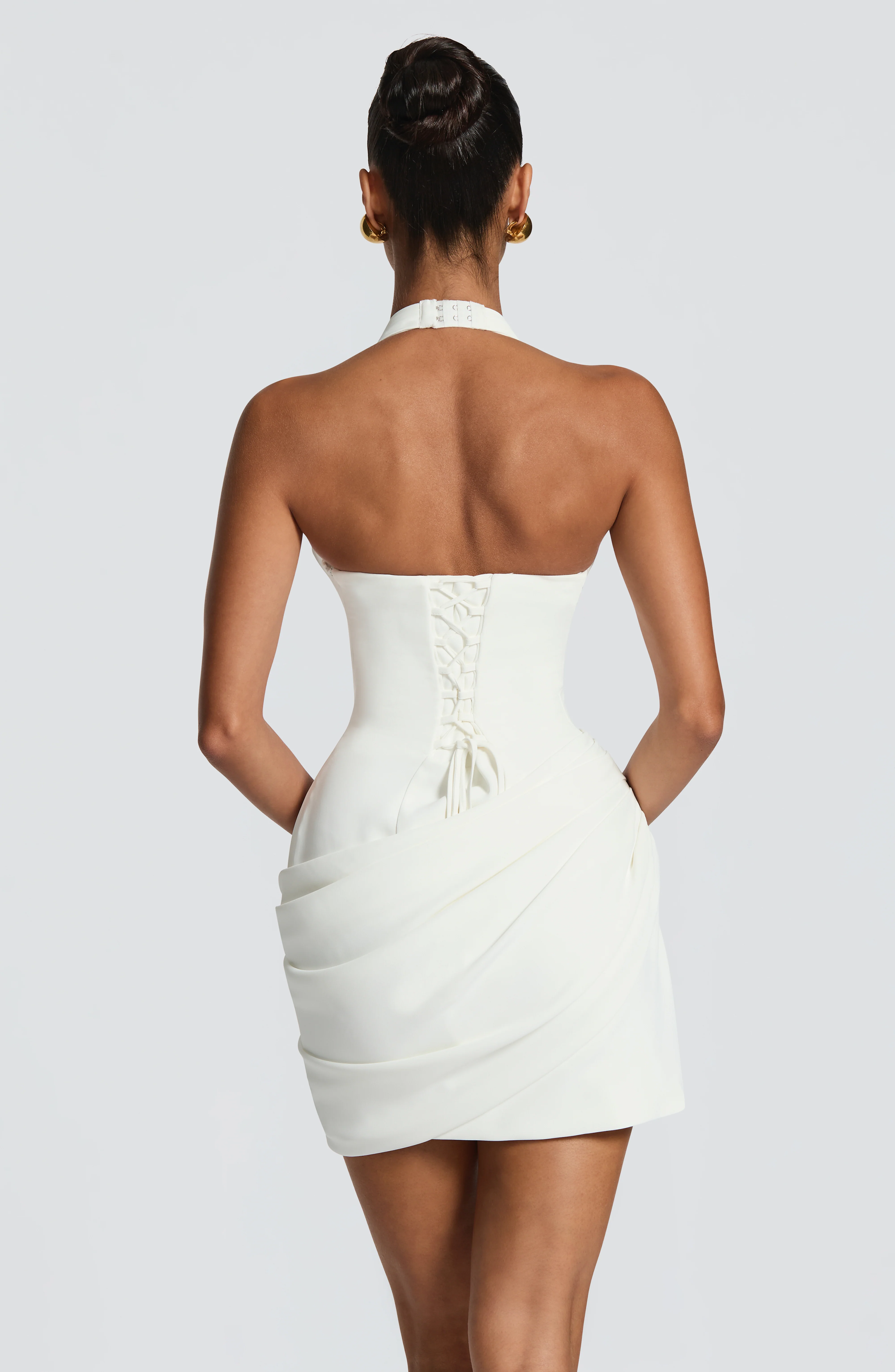 Nehemia Mini Dress - Ivory - Image 2