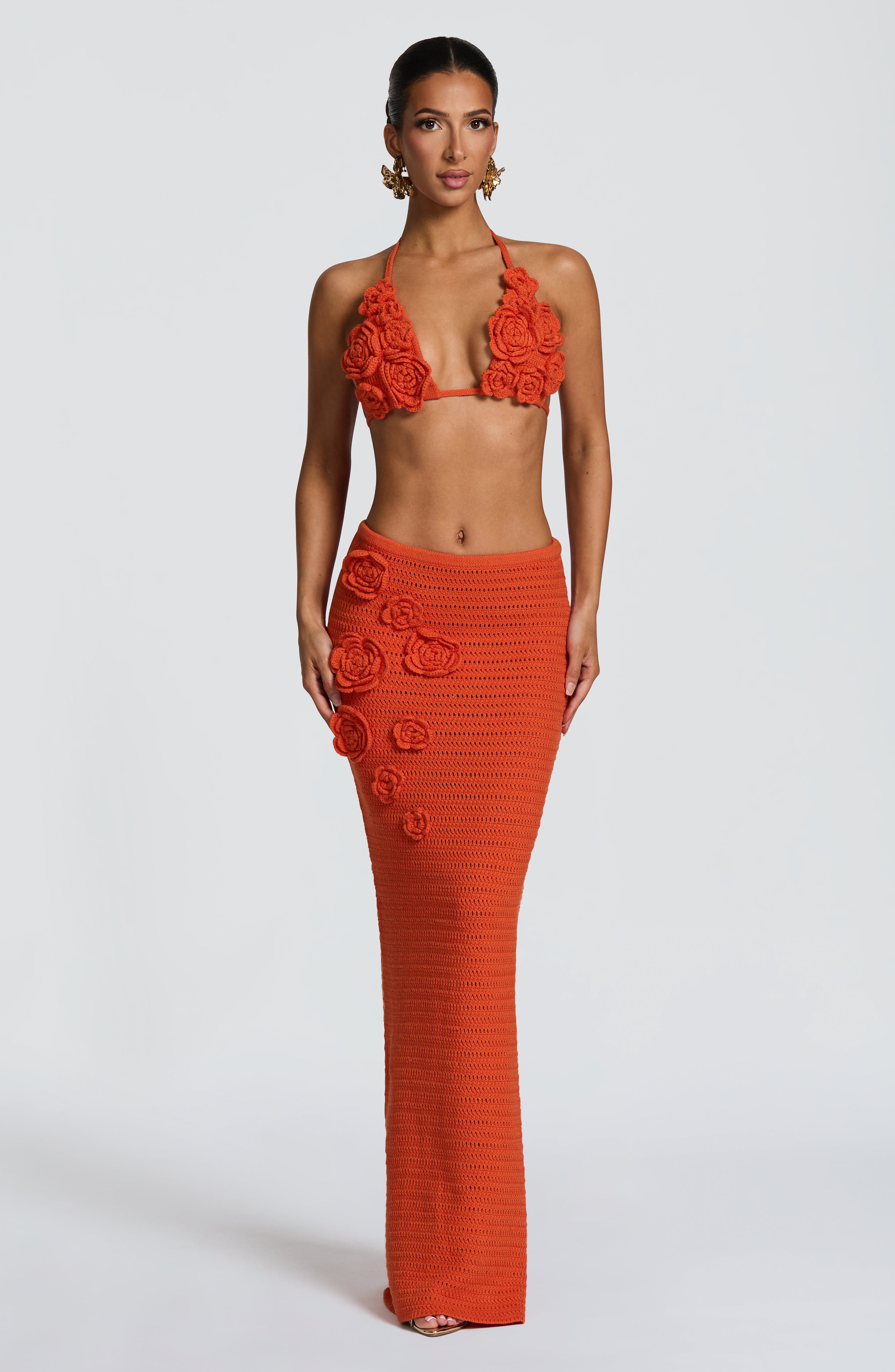 Nerida Top - Orange - Image 5