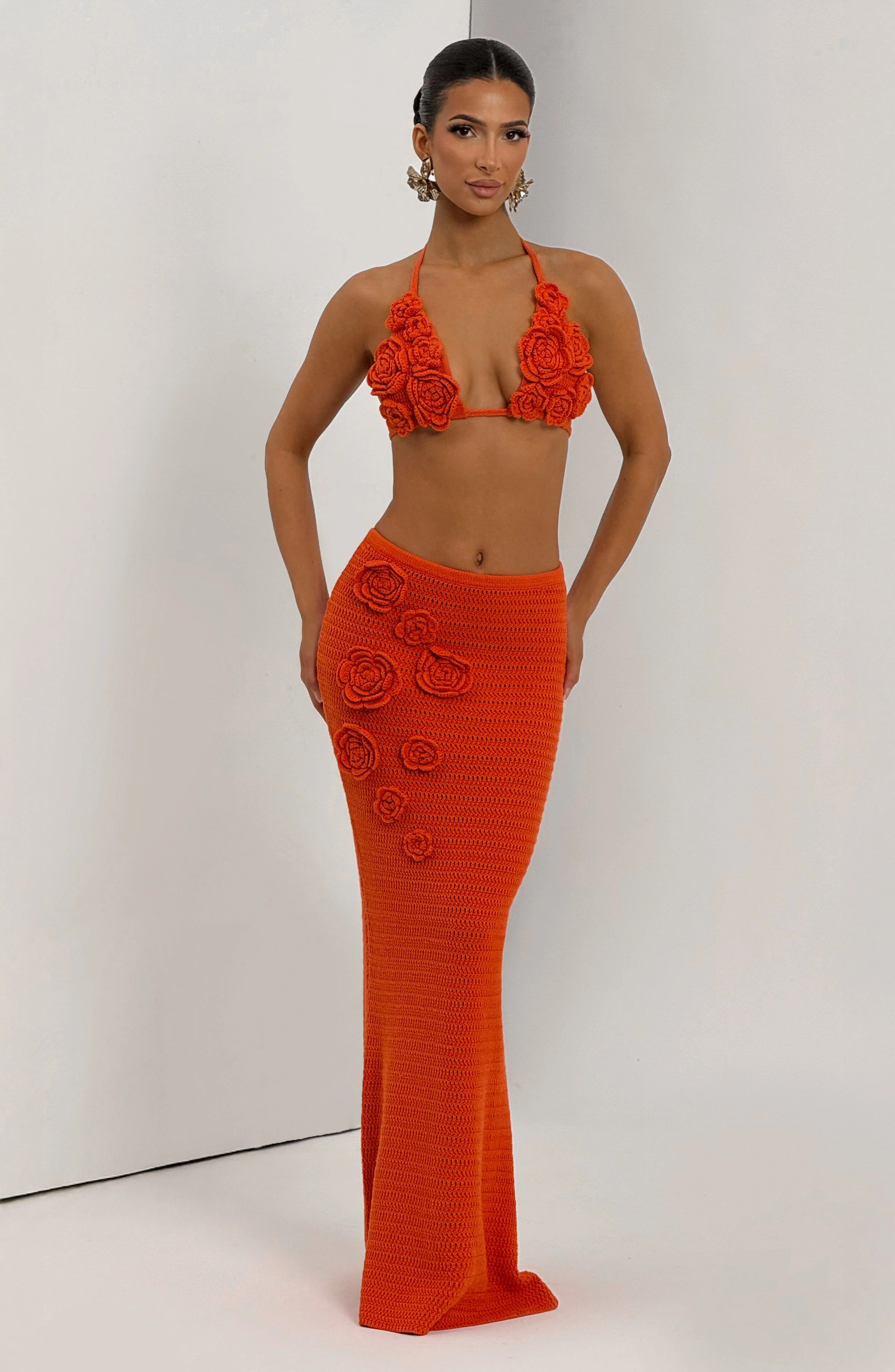 Nerida Top - Orange - Image 8