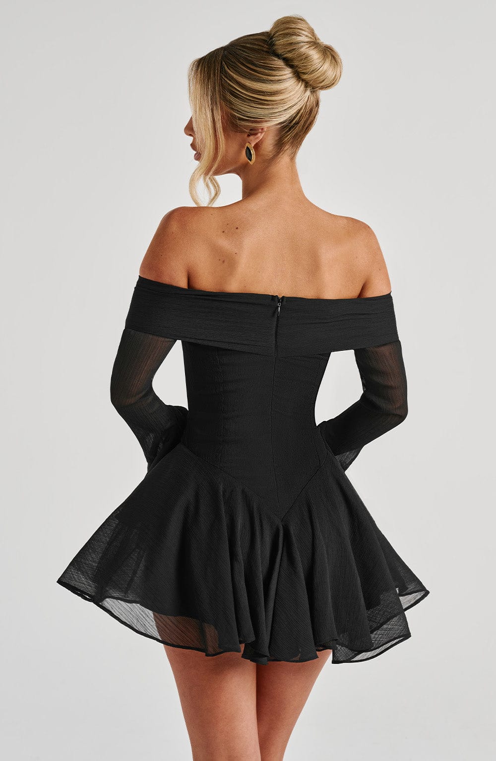 Nerissa Playsuit - Black - Image 6