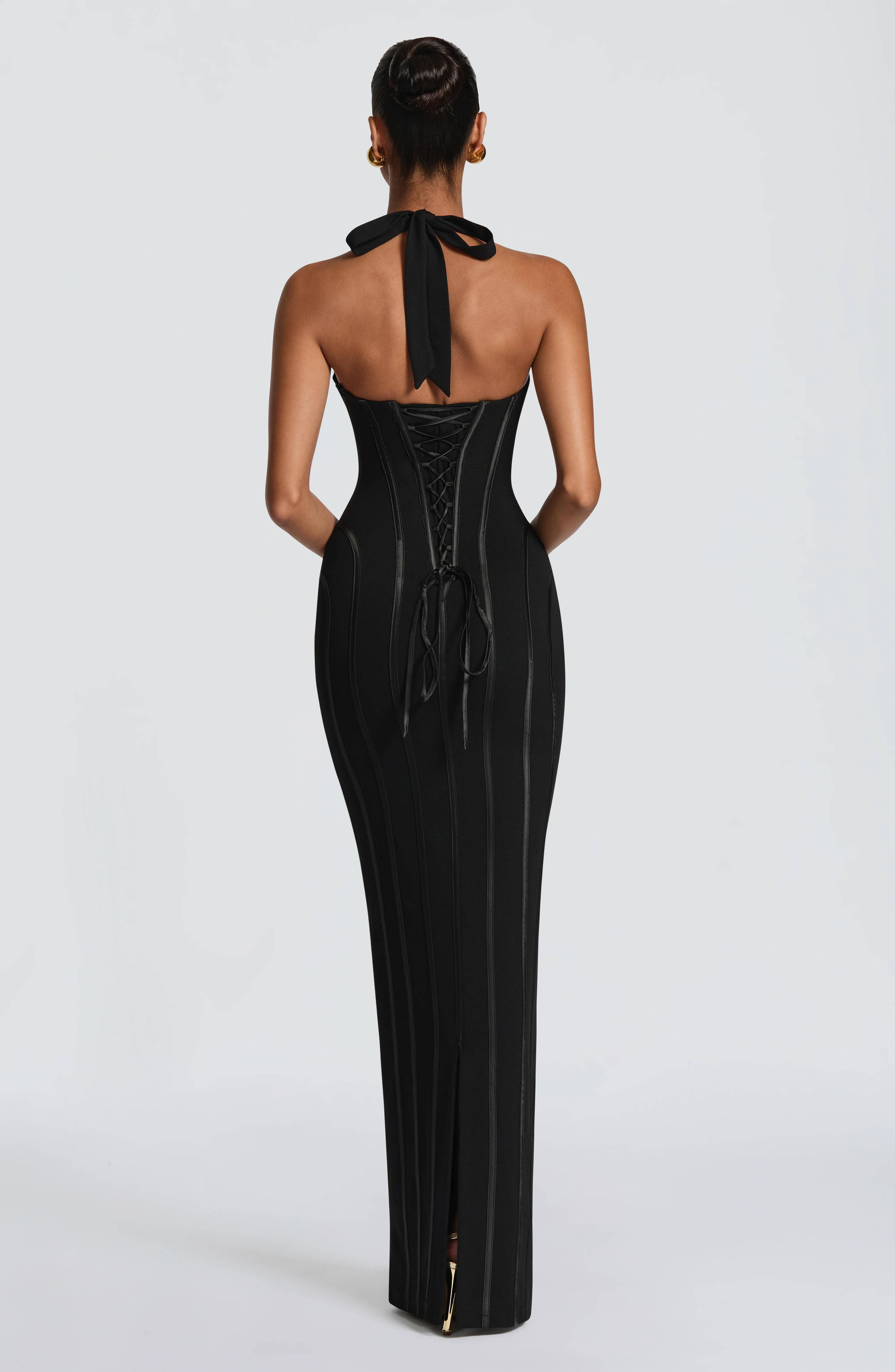Nigella Maxi Dress - Black - Image 2