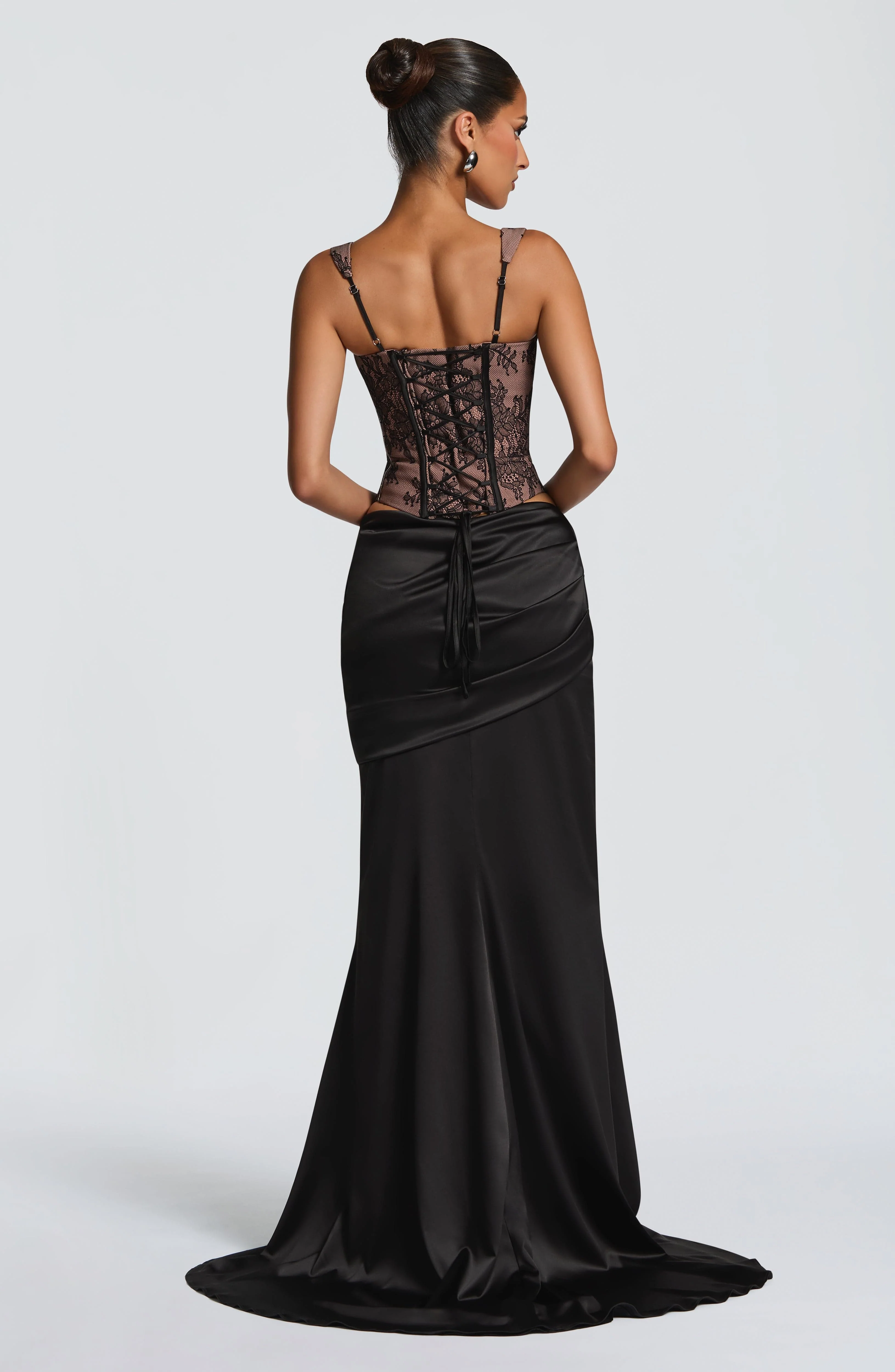 Nixie Corset - Black Lace - Image 2