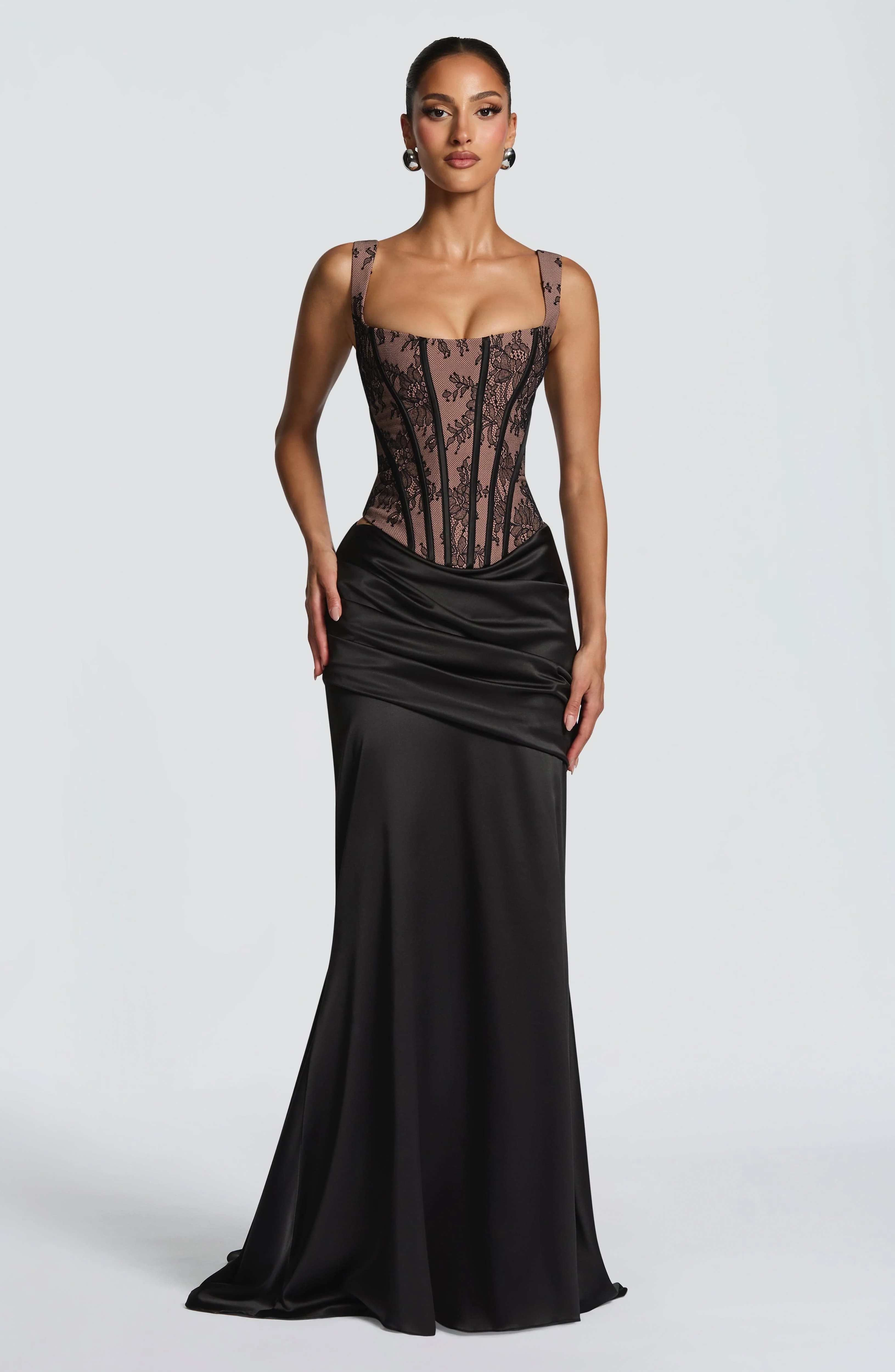 Nixie Corset - Black Lace - Image 7