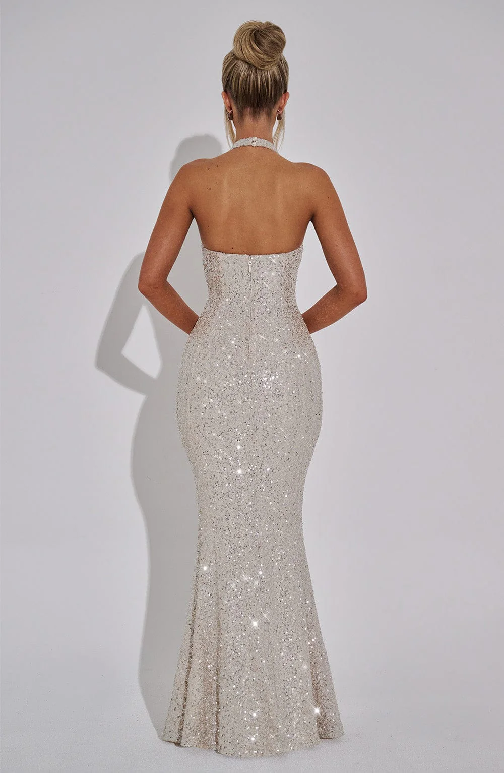 Odette Maxi Dress - Champagne - Image 6